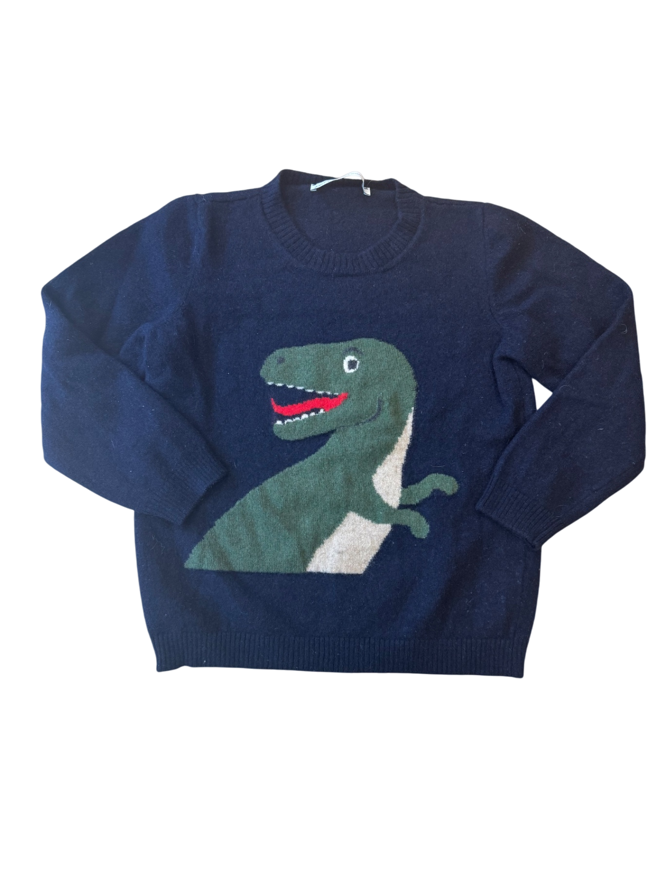 Pullover Dunkelblau mit Dino Merino-Kaschmir-Mix Gr.116 | Per te