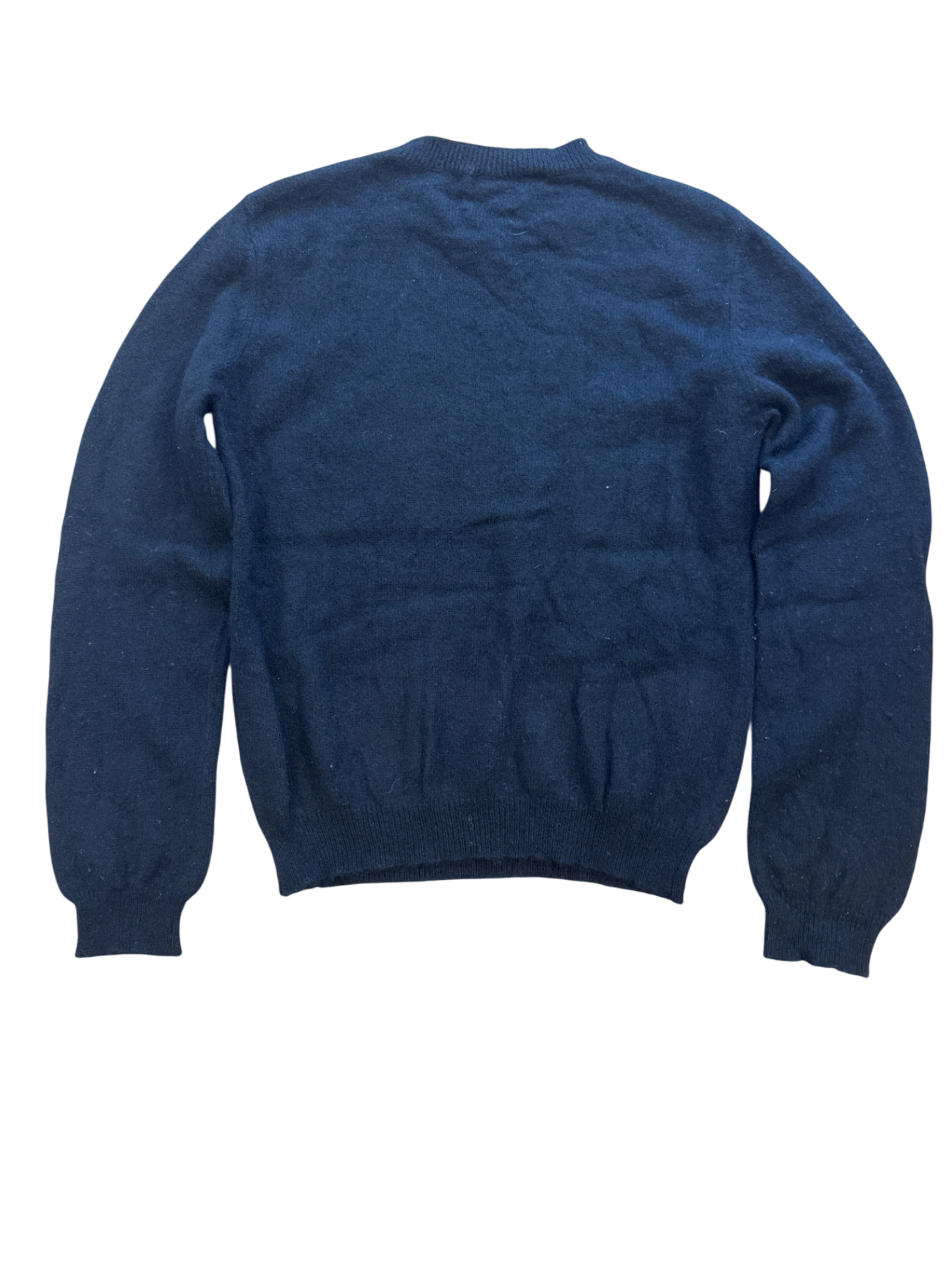 Pullover V-Neck Schwarz 100% Kaschmir Gr.10 | NS Kids Cashmere