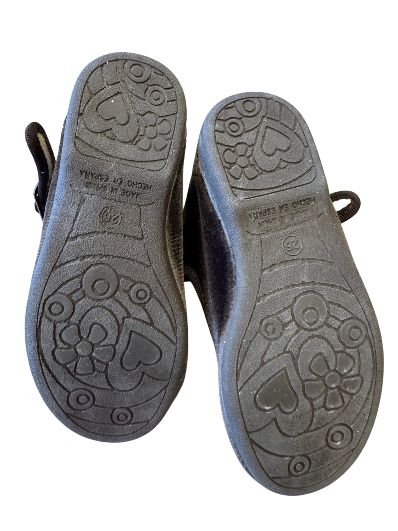Slipper Hausschuhe dunkelbraun Gr.26 | Pisamonas