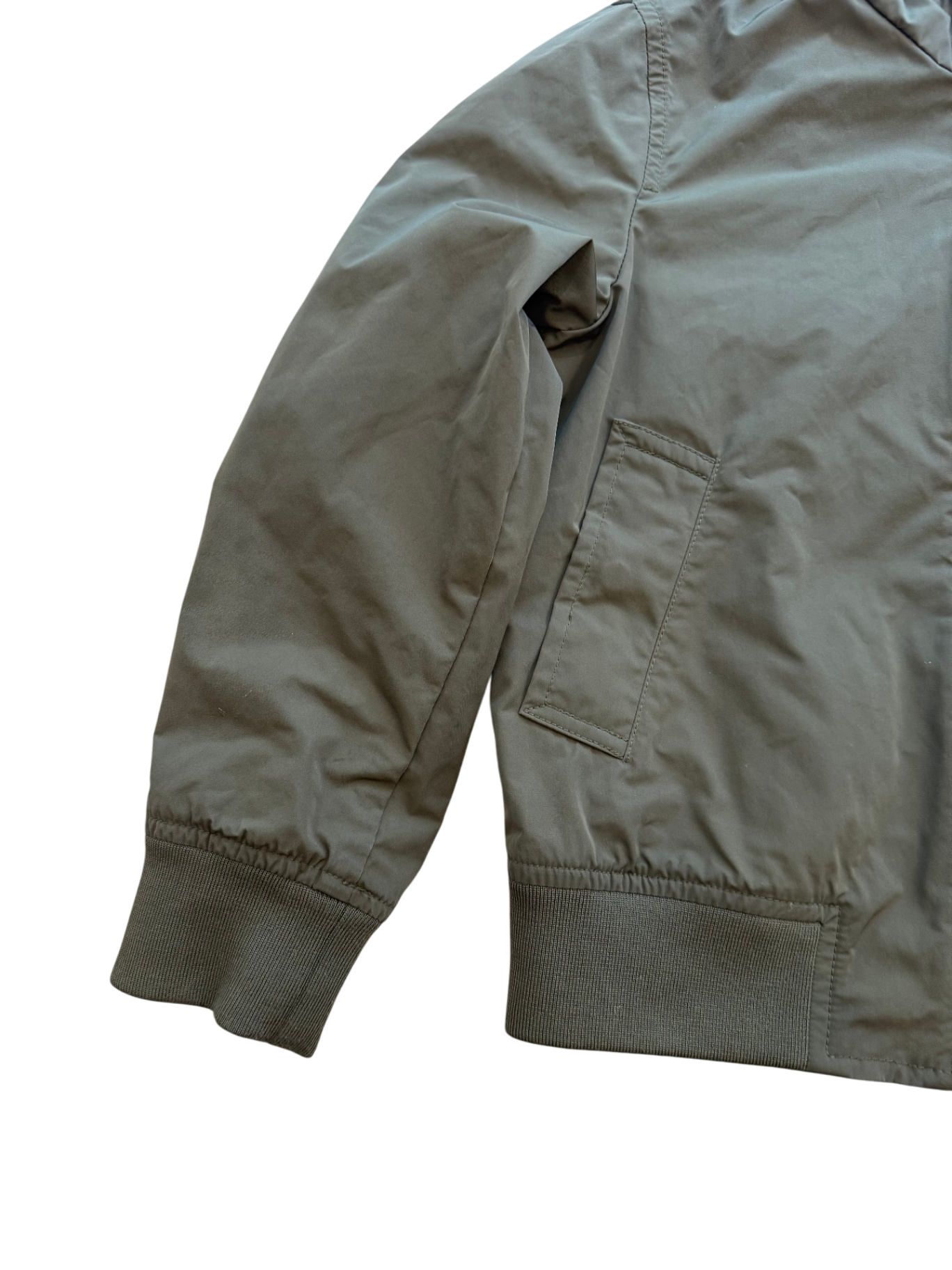 Blouson Bomberjacke Kinder oliv Gr.116 | Woolrich