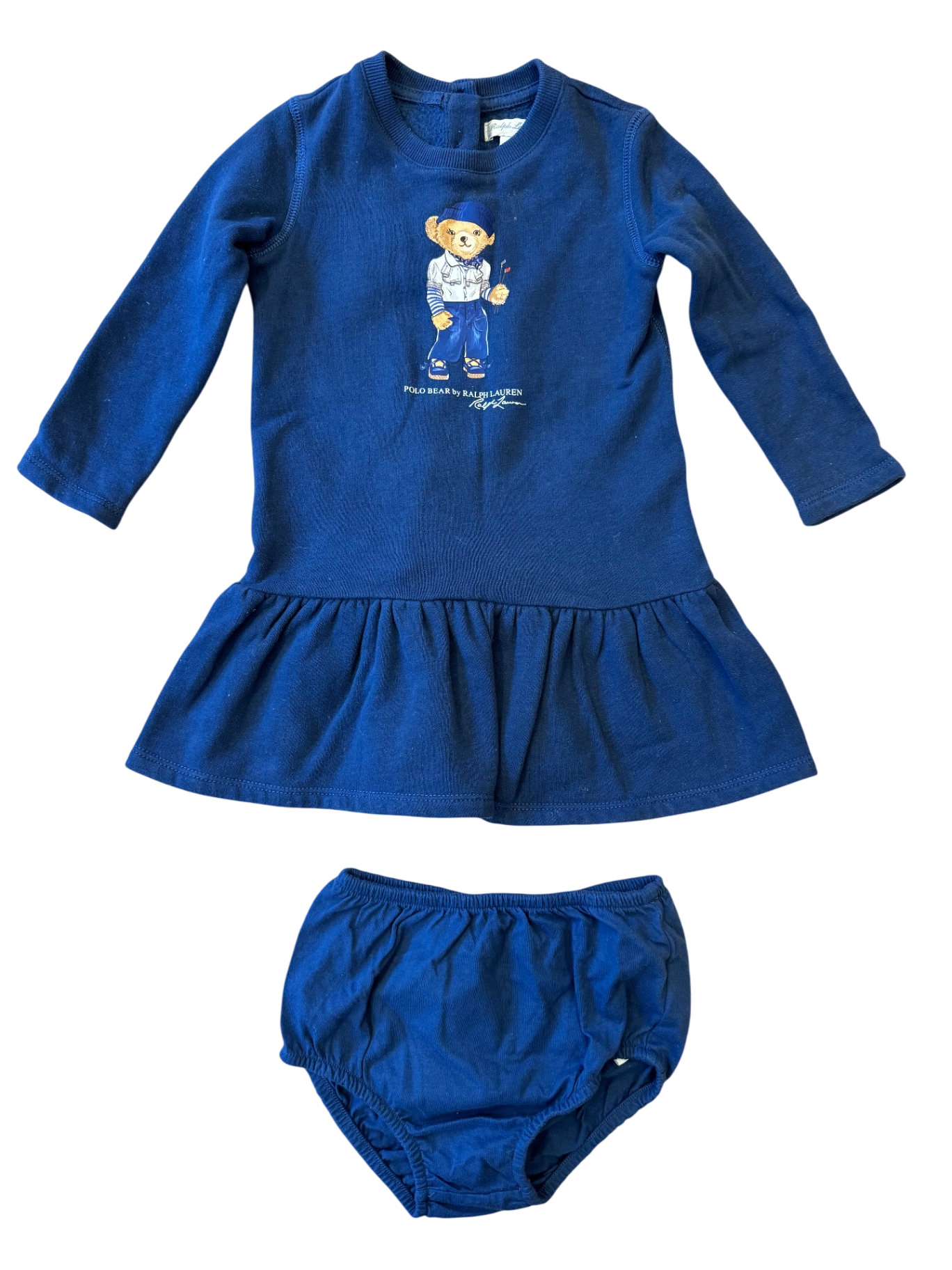 Kleid Blau Gr.80/86 | Ralph Lauren