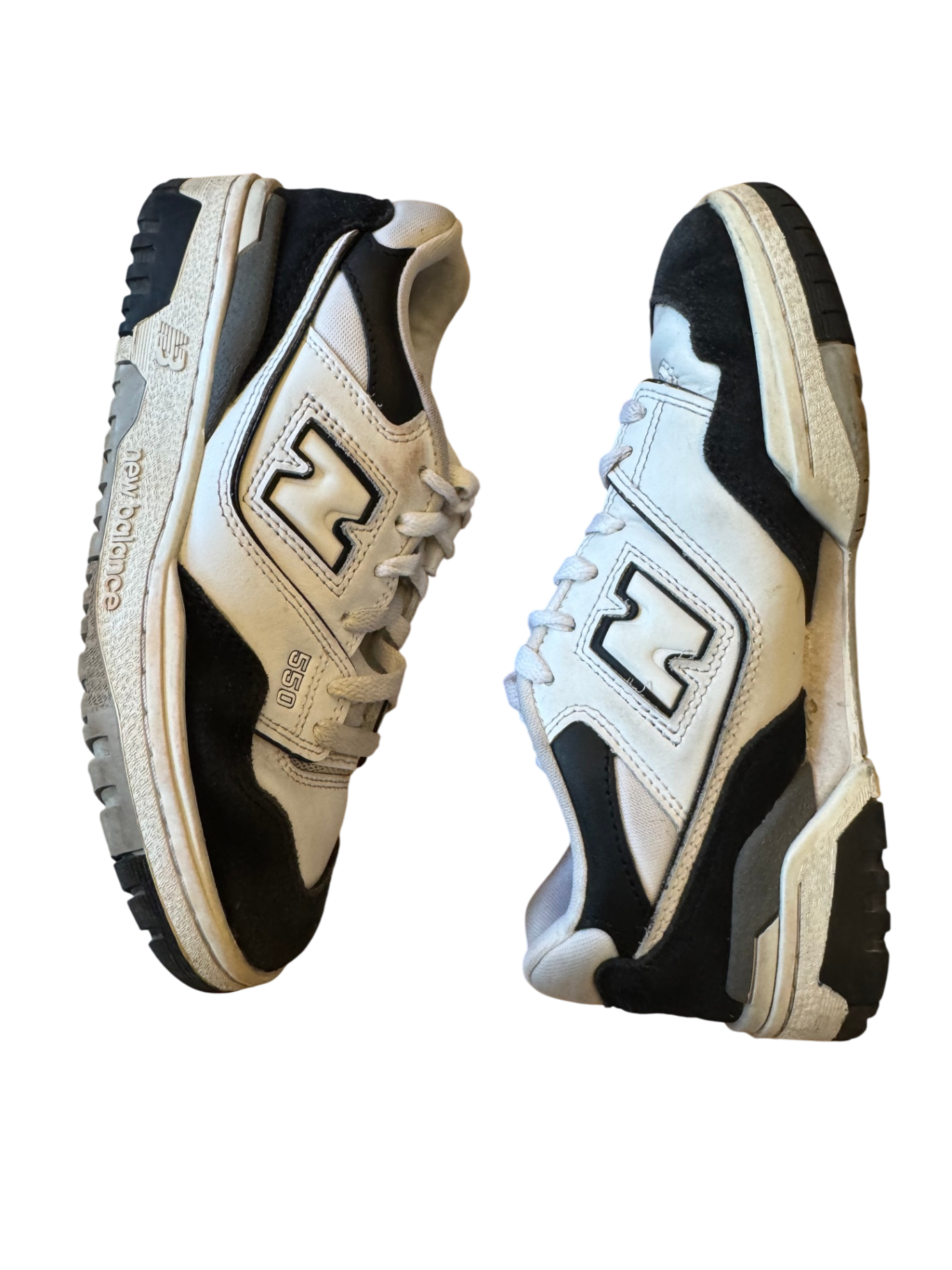 Sneaker Weiß mit Schwarz Gr.38 | New Balance 550