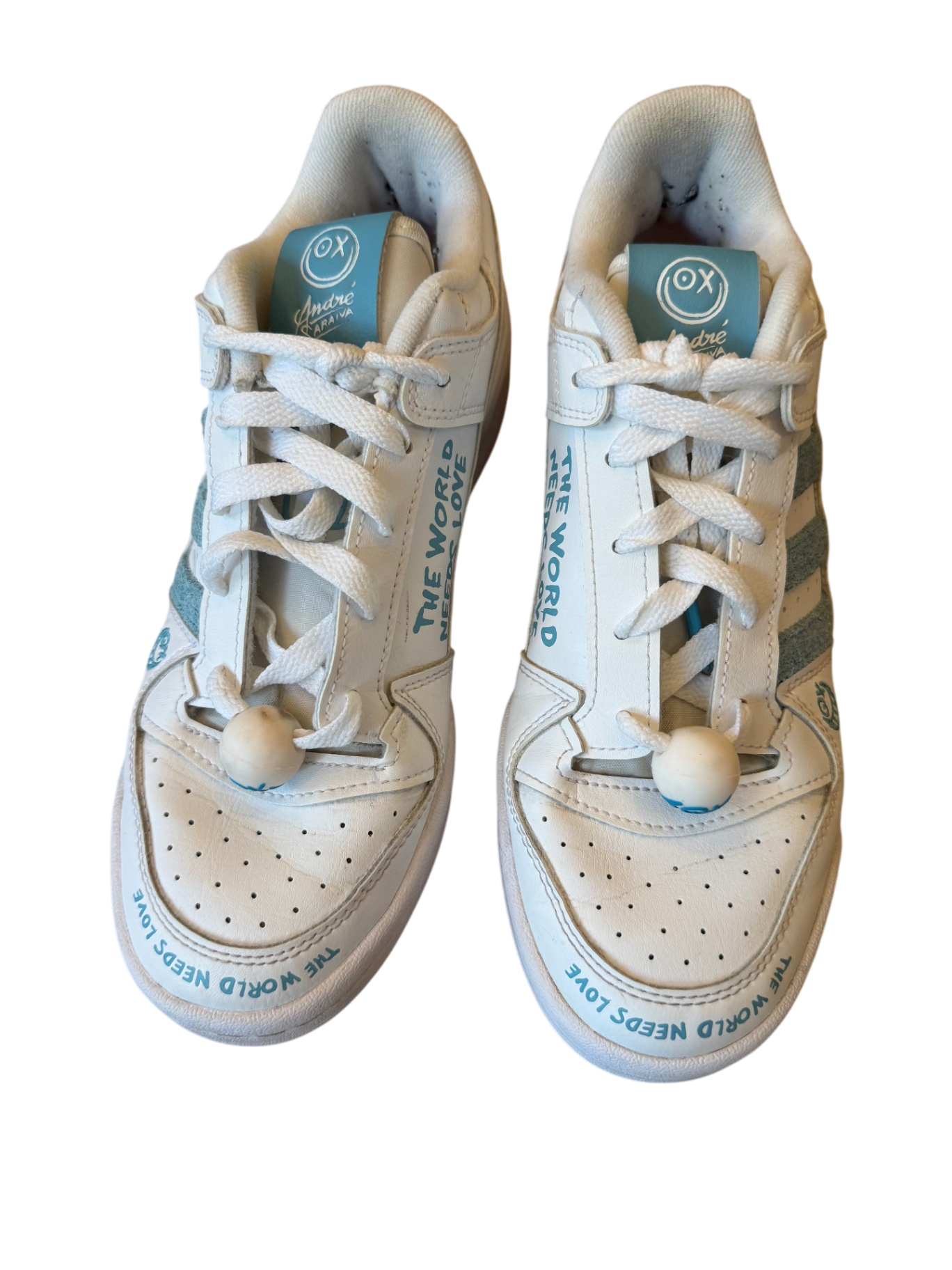  adidas Forum Low x André Saraiva Weiß und Blau Gr.38 | adidas