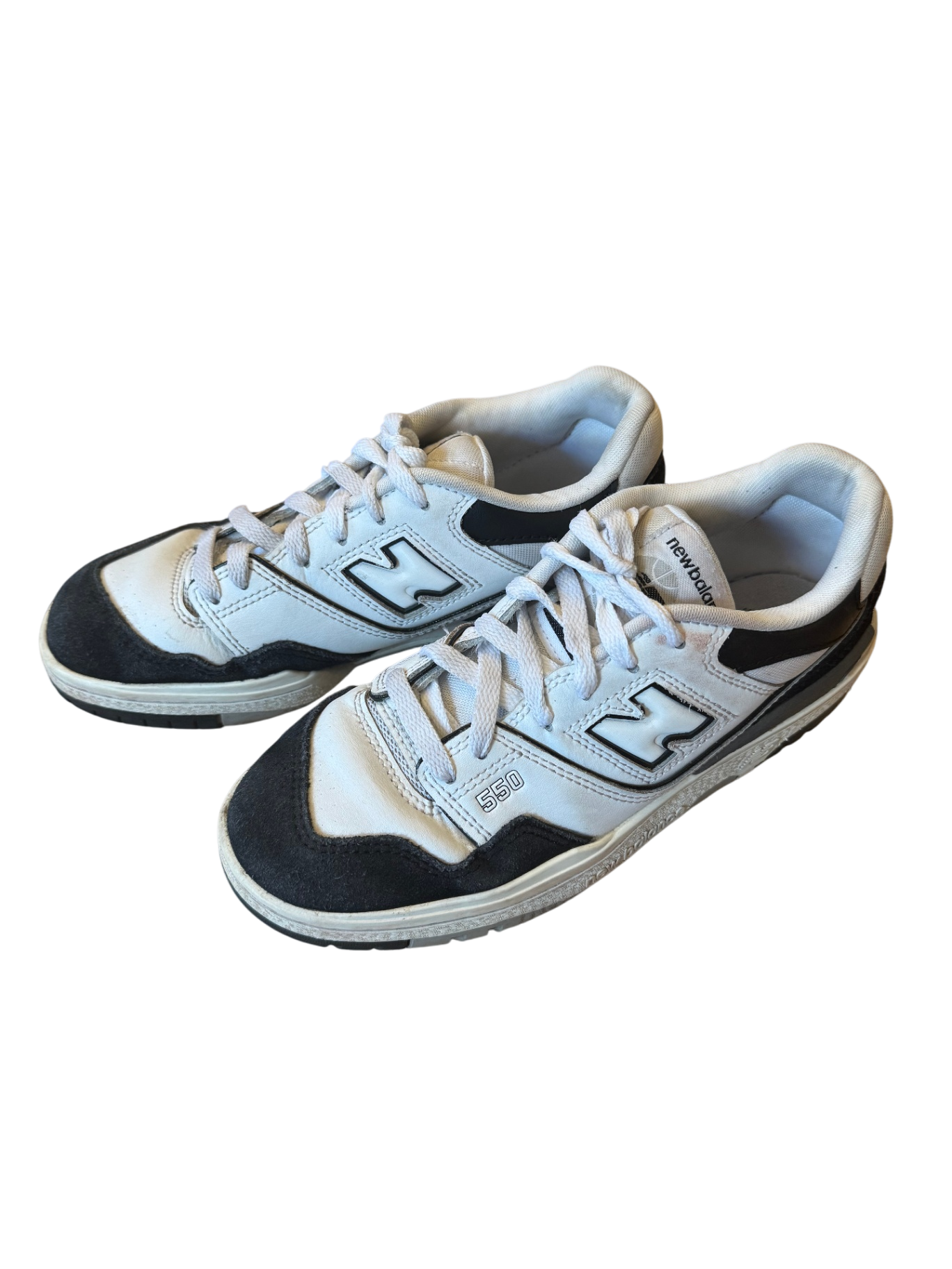 Sneaker Weiß mit Schwarz Gr.38 | New Balance 550