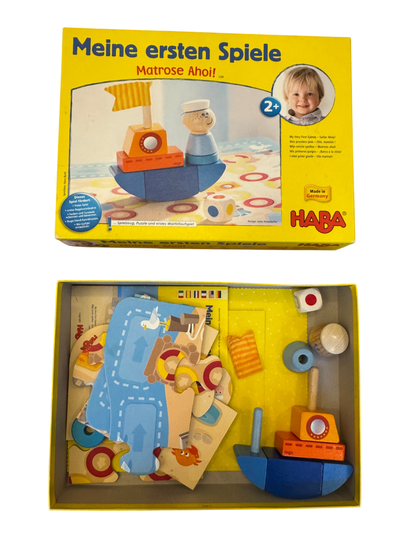 Spielzeug bunt Gr.1-4 Spieler, ab 2 Jahre |