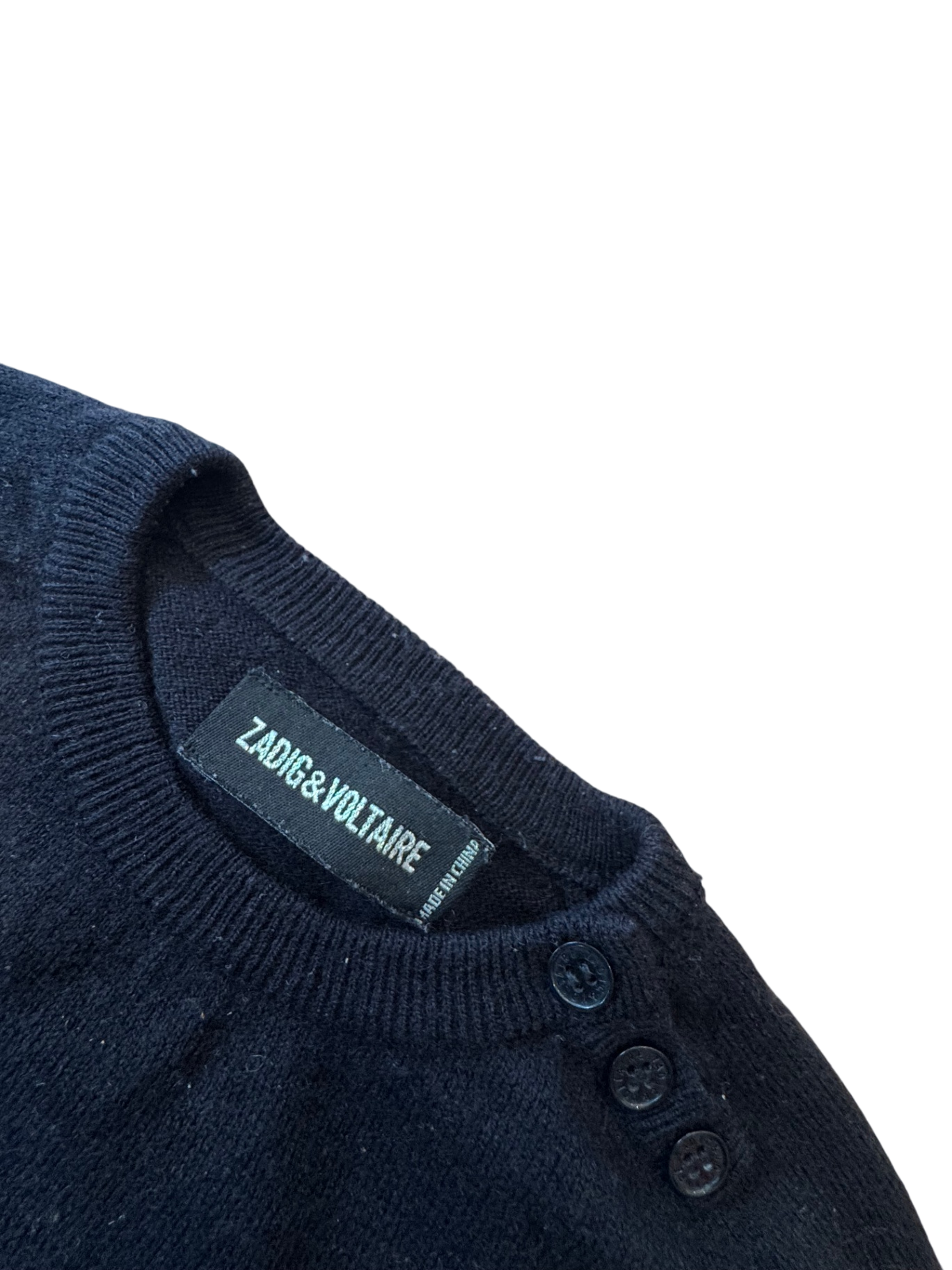 Pullover Schwarz Gr.6 | Zadig & Voltaire