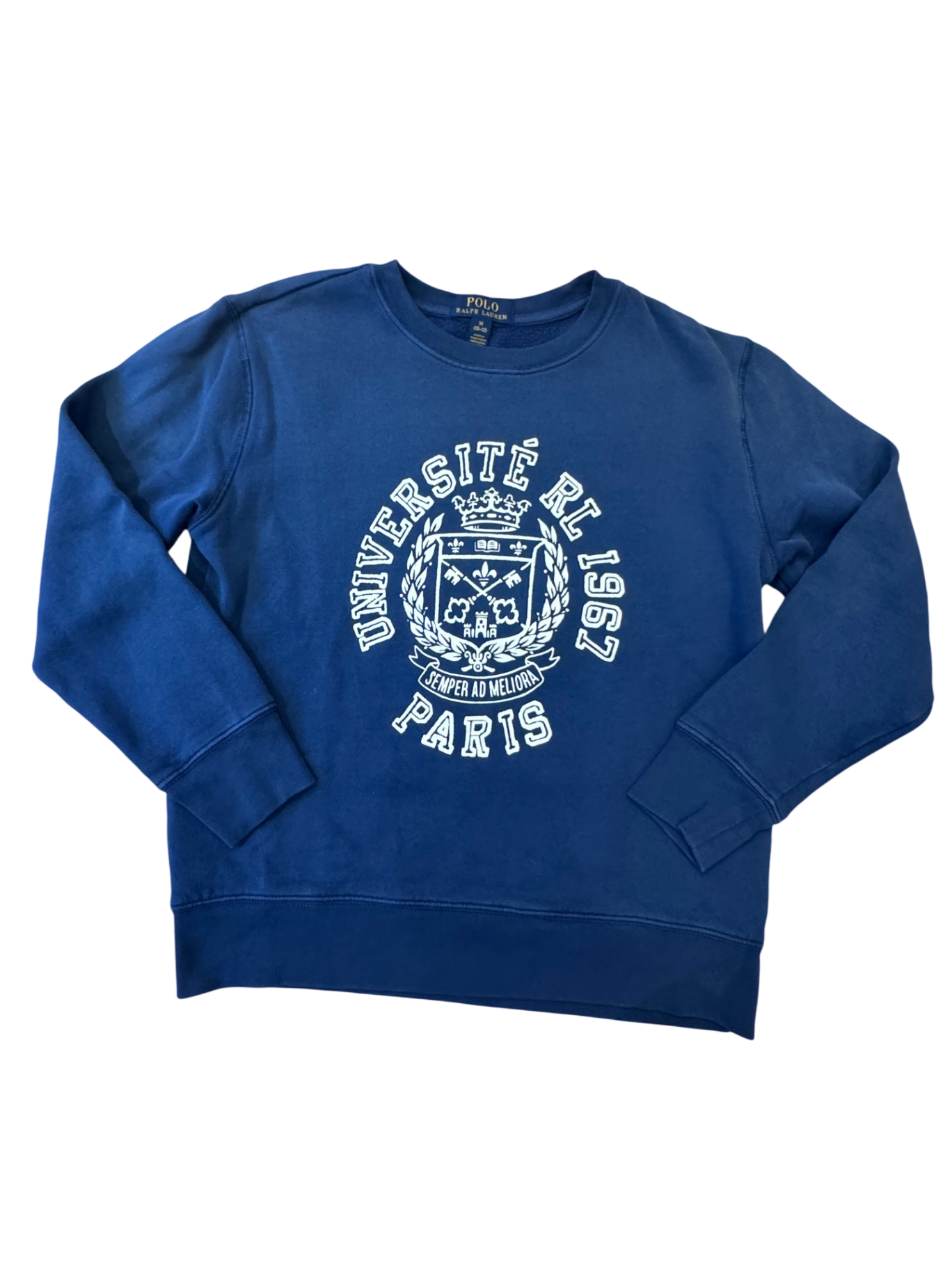 Sweater College-Stil Blau Gr.146 | Polo Ralph Lauren