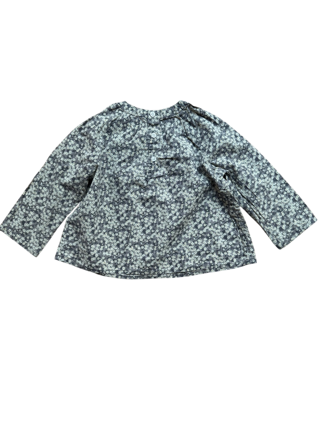 Leichte Bluse mit allover Blumenmuster Gr.68 | Bonpoint