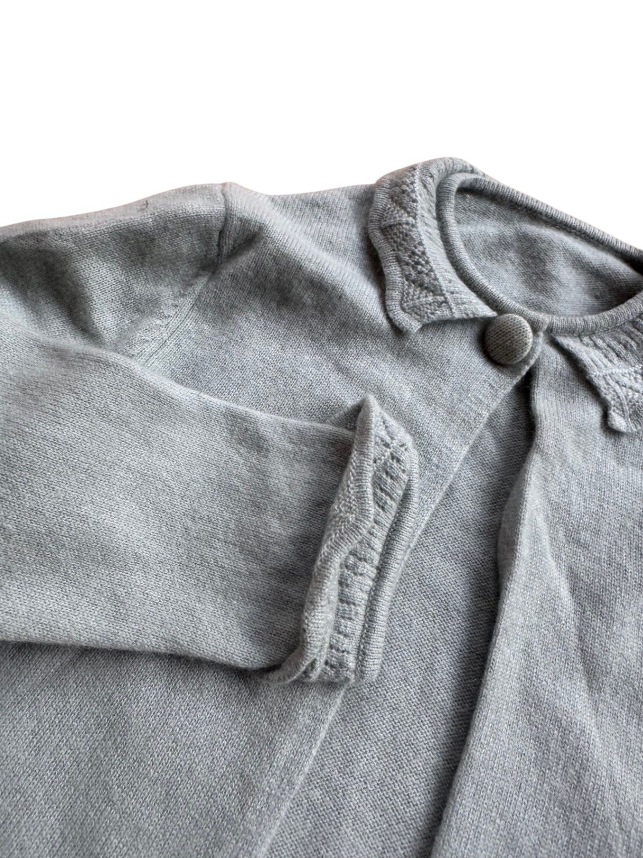 Cardigan Salbei Gr.92 | Marke unbekannt