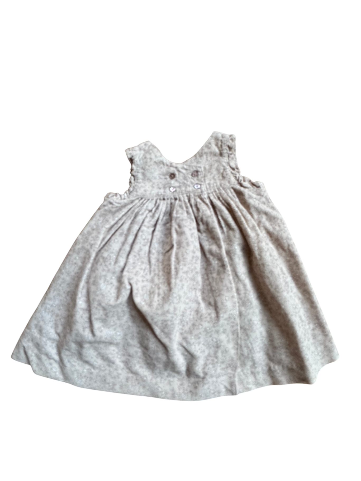 Kleid Beige mit floralem Muster Gr.62 | Jacadi