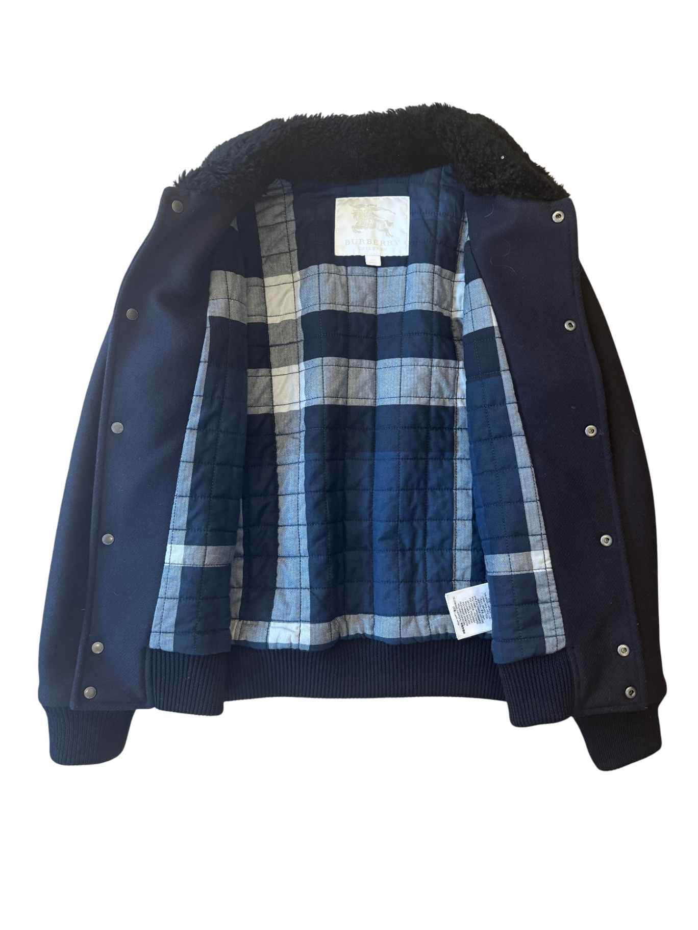 Jacke Bomberjacke Schwarz Gr.12 | Burberry