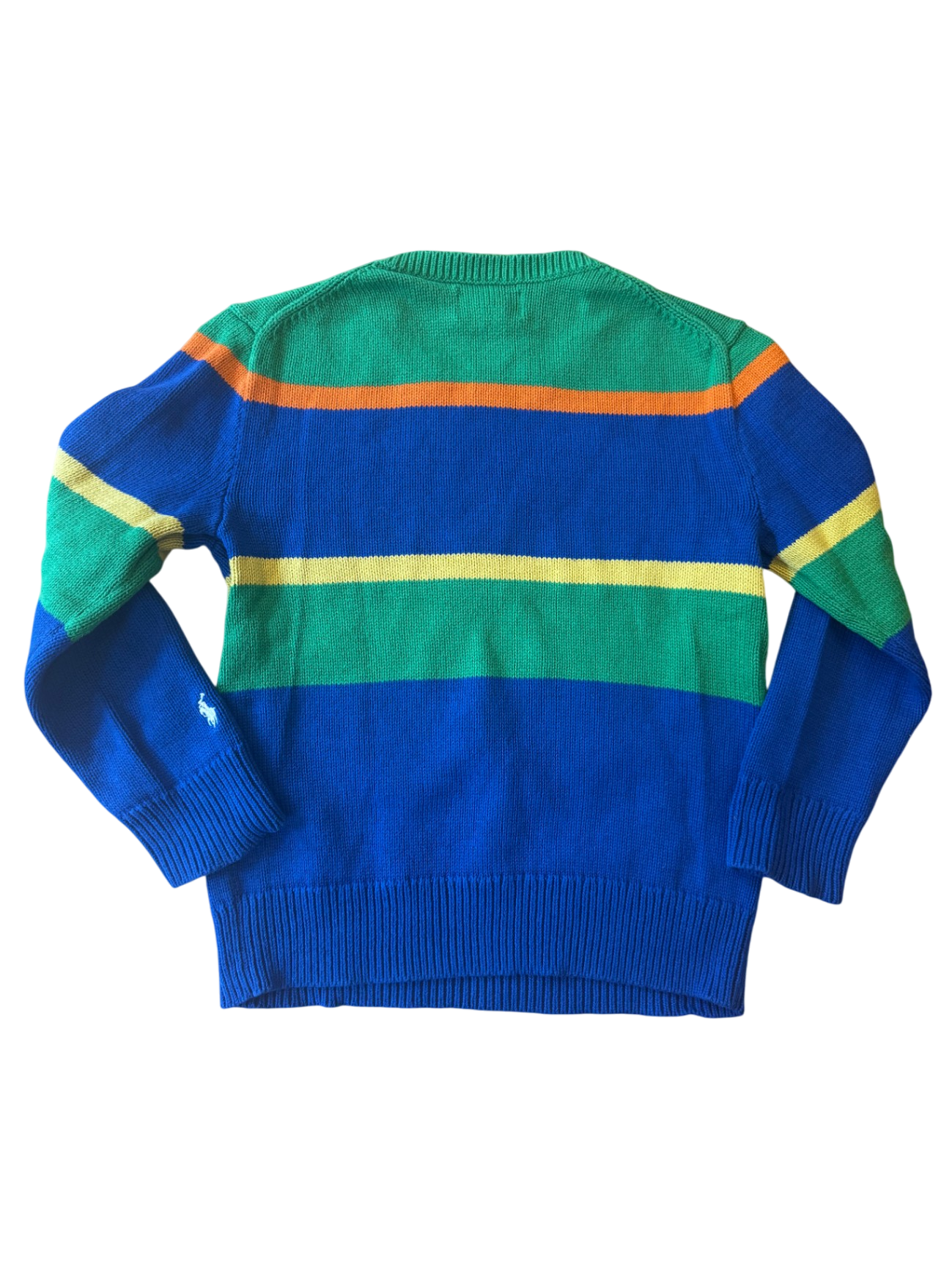 Pullover Mehrfarbig (Blau, Grün, Orange, Gelb) Gr.116 | Polo Ralph Lauren