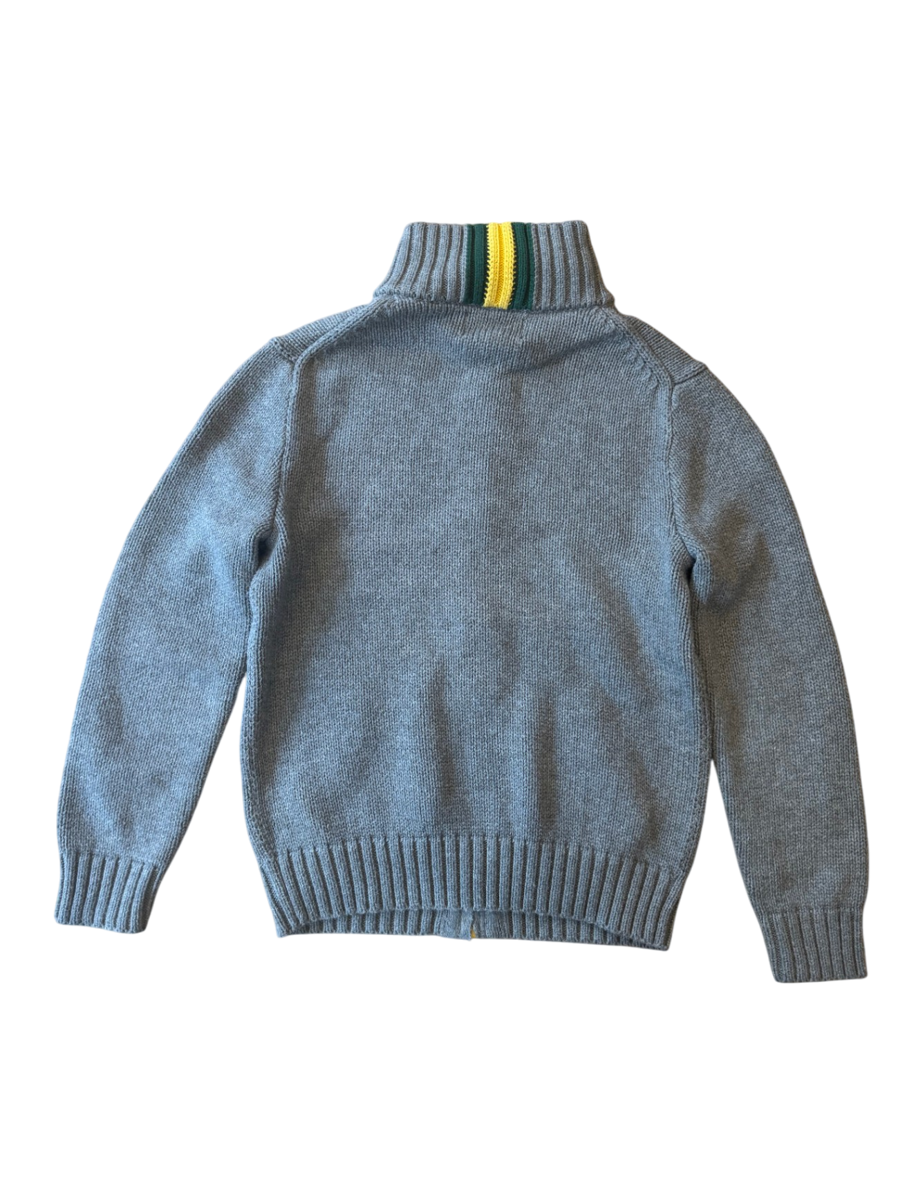 Full-Zip Jumper Strickjacke Grau Gr.116 | Polo Ralph Lauren