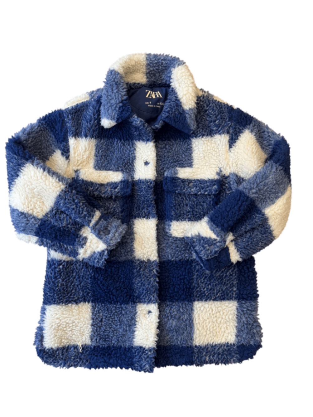 Jacken Blau, Cremeweiß Gr.140 | Zara