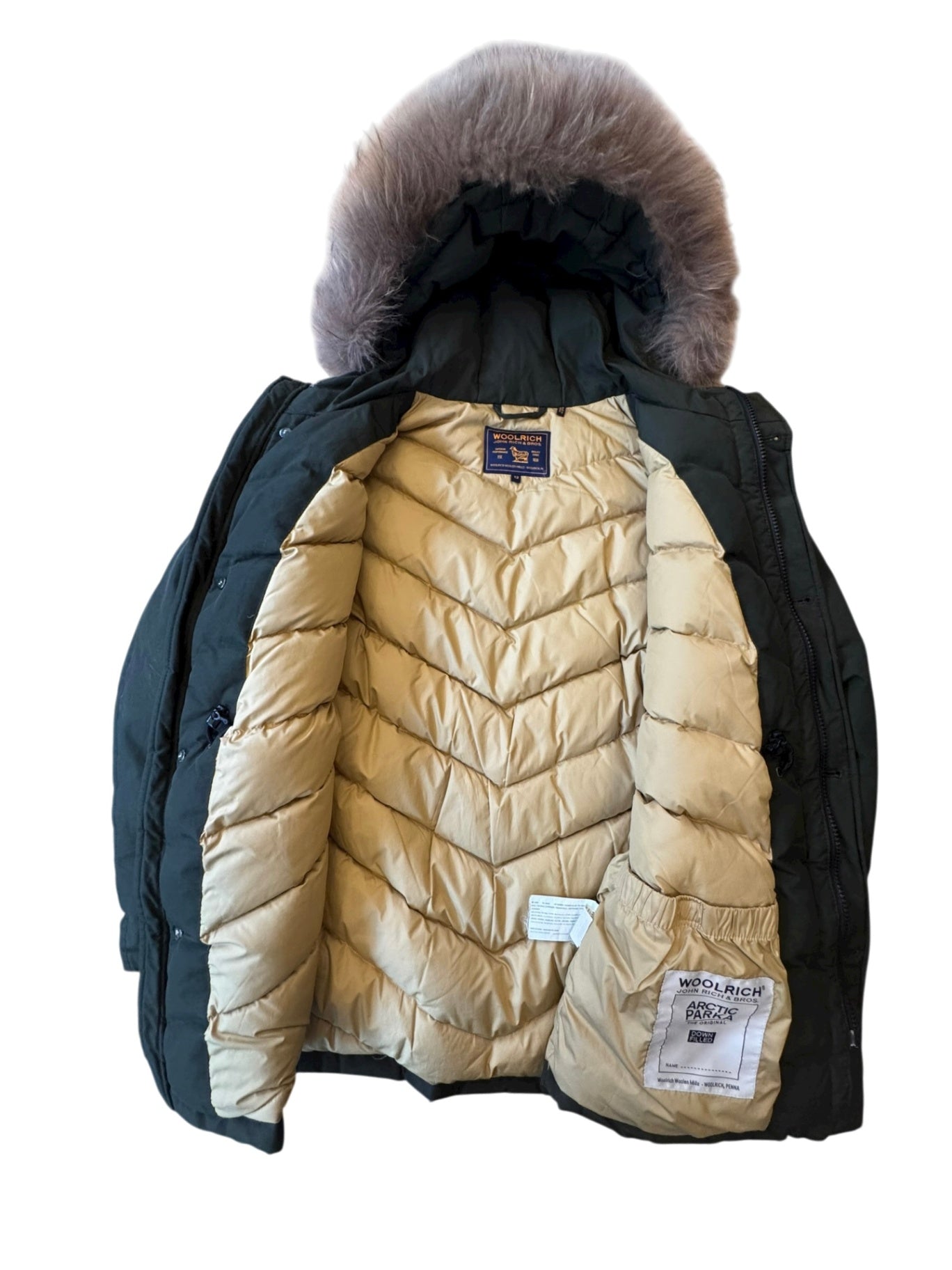Artic Parka gefüttert Oliv Gr.12 | Woolrich