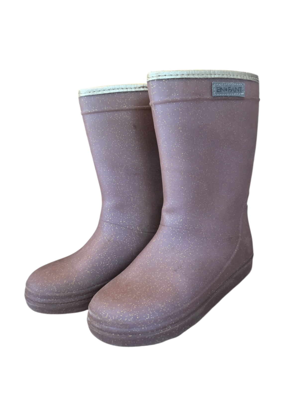 Gummistiefel Rosé mit Glitzer Gr.30 | EnFant