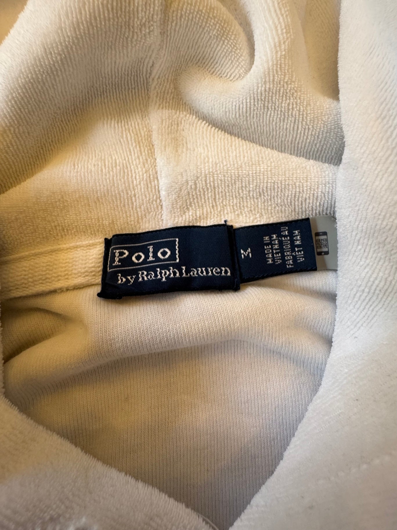 Shrunken Fit Embroidered Logo Hoodie Weiß Gr.164 | Polo Ralph Lauren