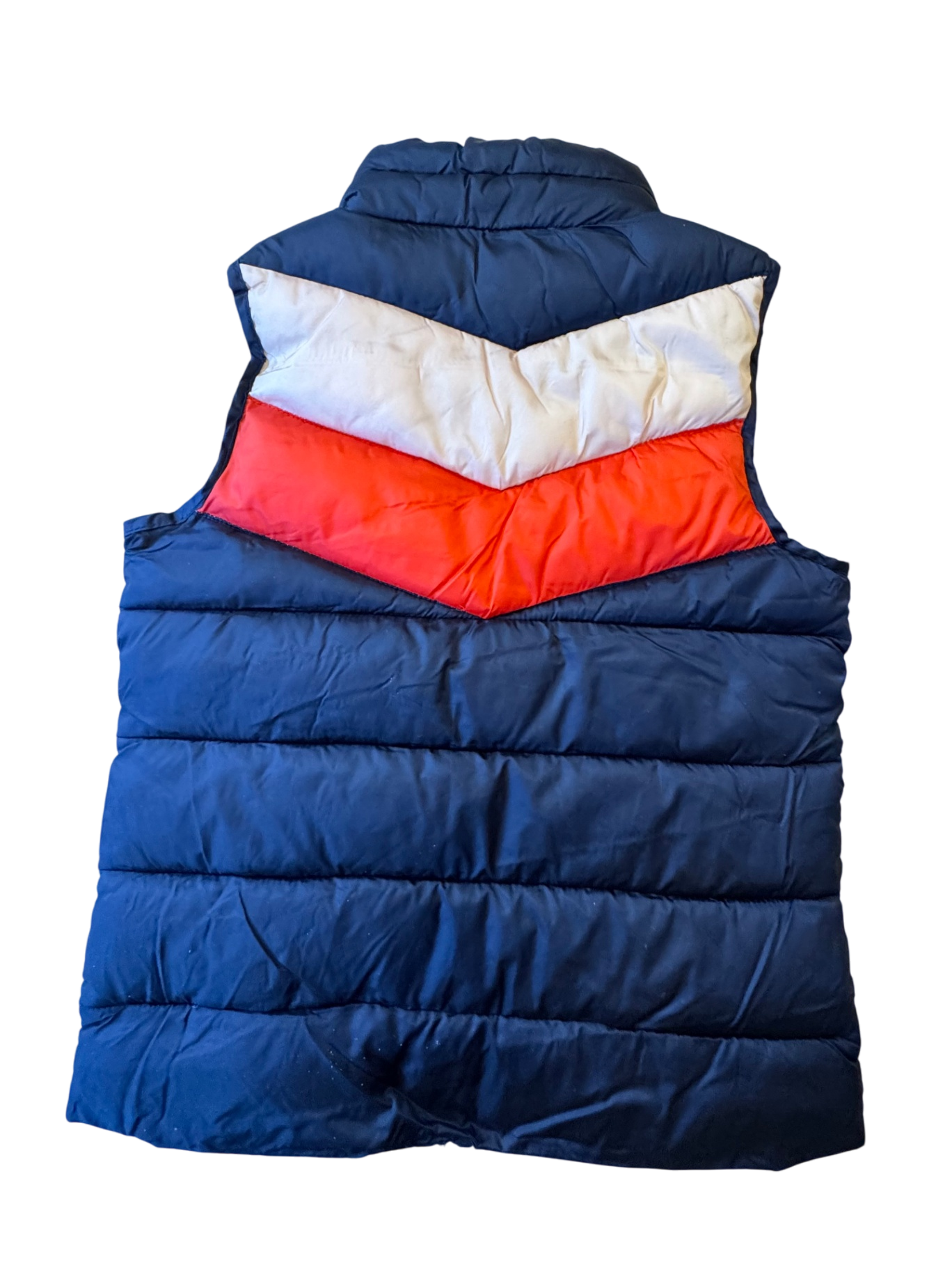 Weste wattiert Dunkelblau, Rot, Beige Gr.110 | Tom Joules