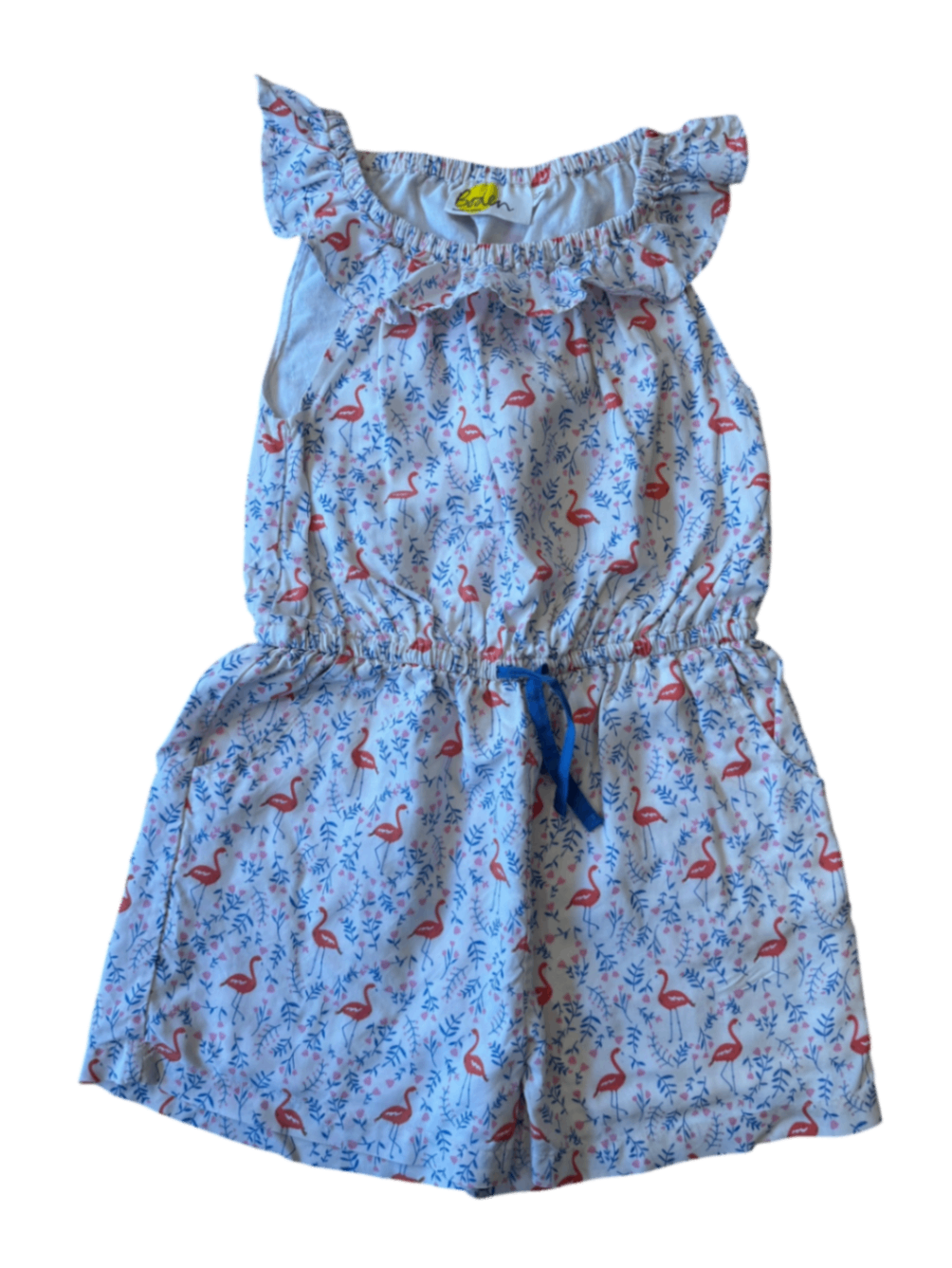 Jumpsuit kurz Mädchen bunt geblümt Gr.128 | Mini Boden