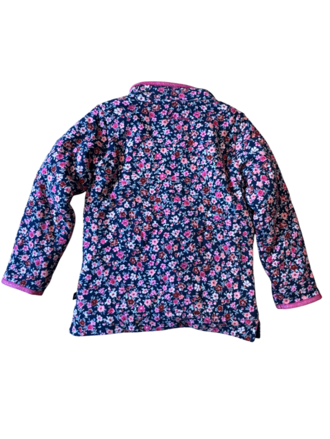 Half Zip Fleece-Pullover Bunt, mit Blumenmuster Gr.128 | Tom Joules