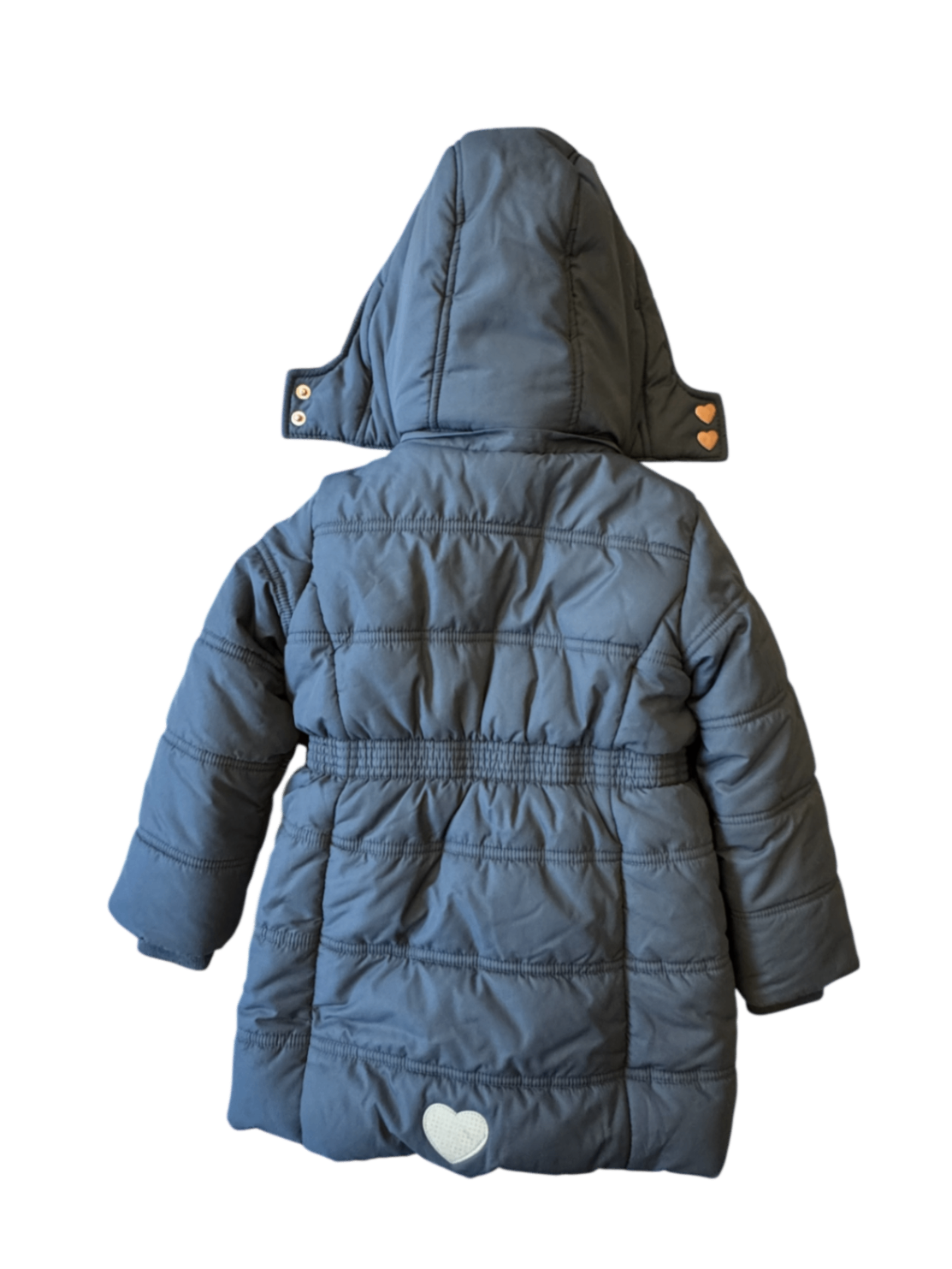 Jackenparka gefüttert Dunkelgrau Gr.92/98 | Review