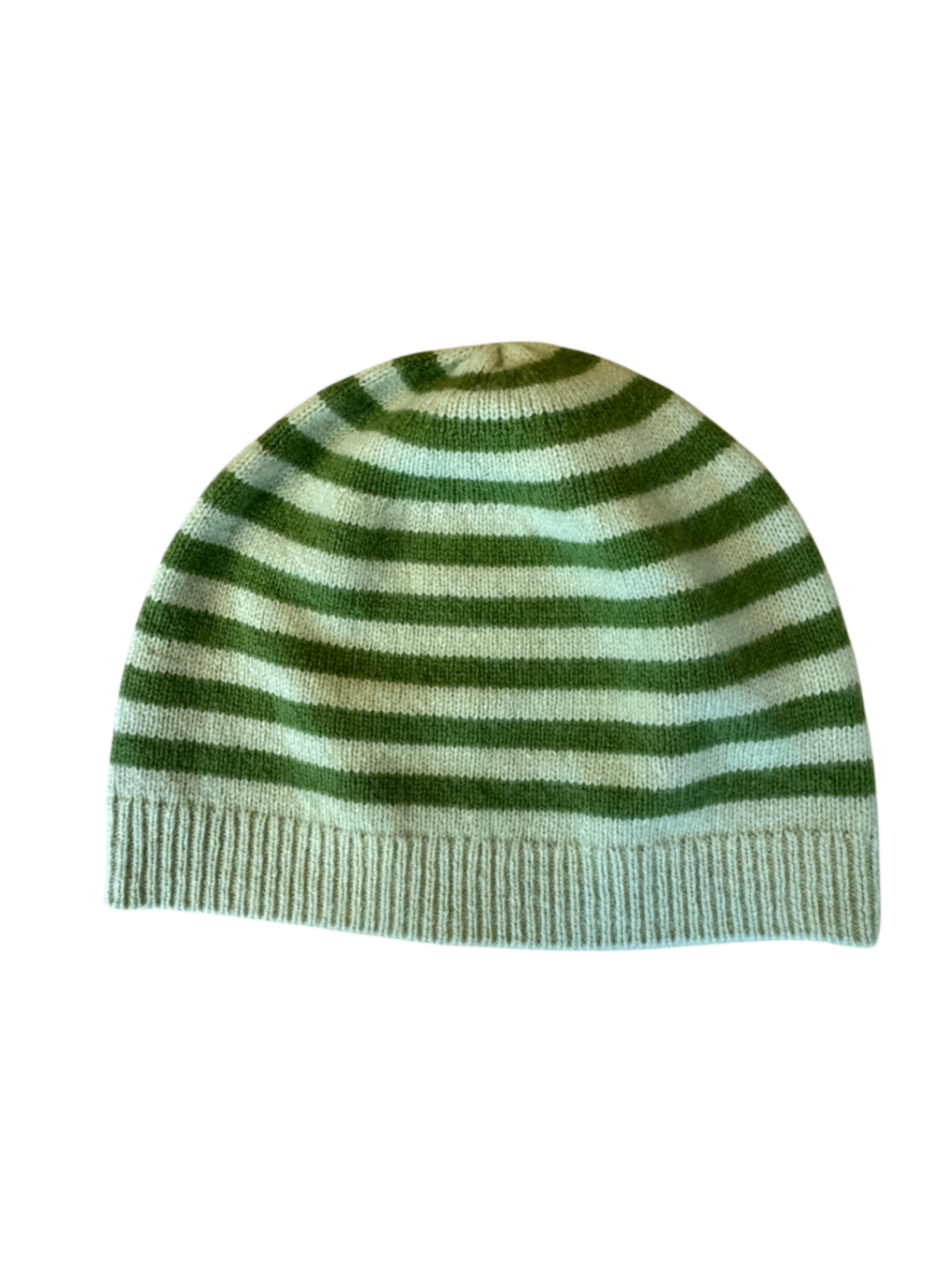 Mütze Grün und Weiß gestreift Gr.6-8 | GAP