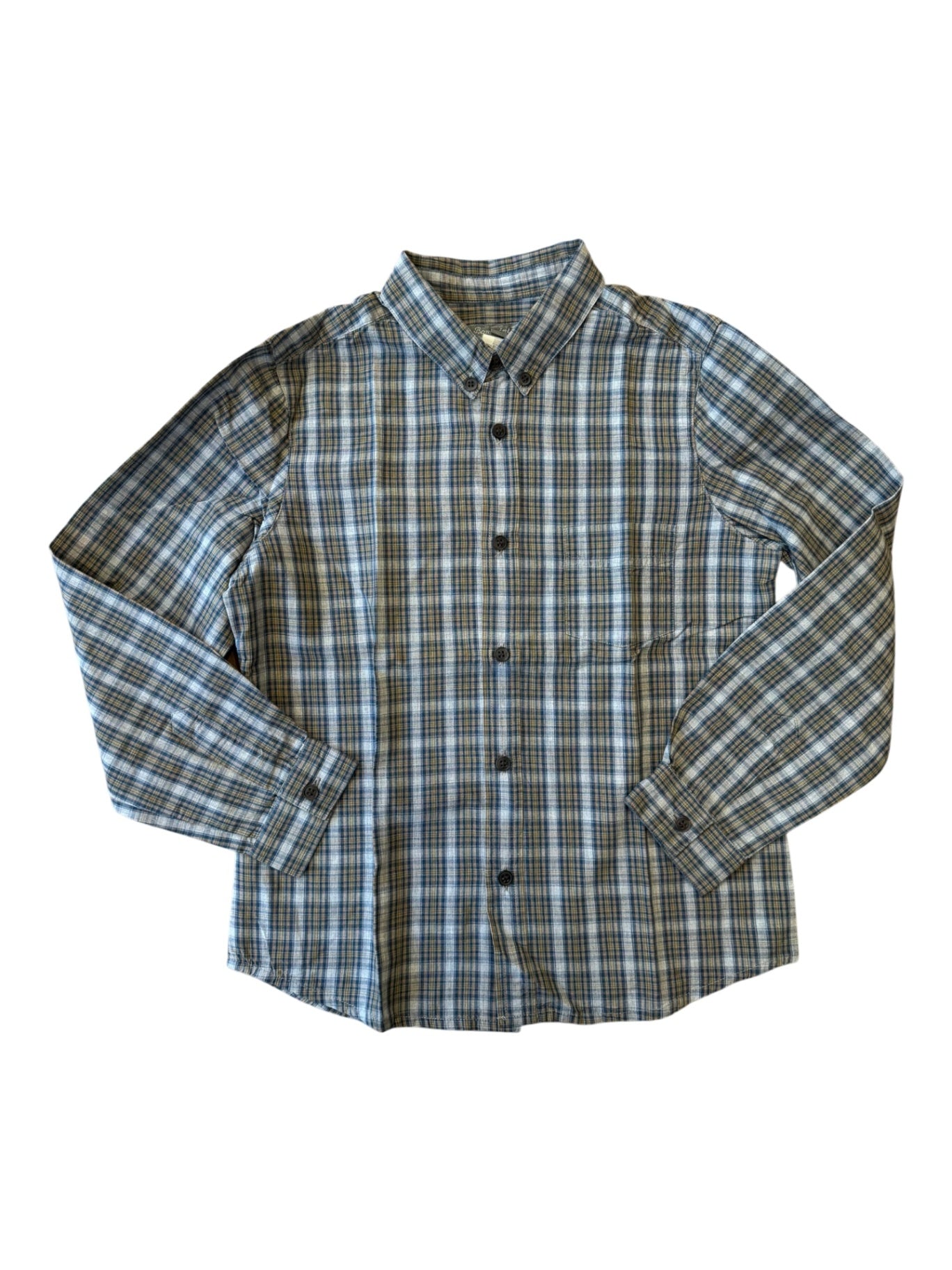 Hemd Grau kariert Gr.128 | Bonpoint