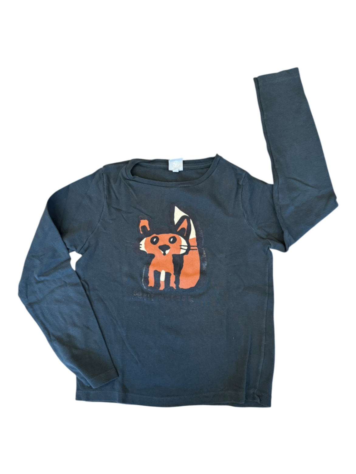 Longsleeve Blau Gr.128 | Petit Bateau