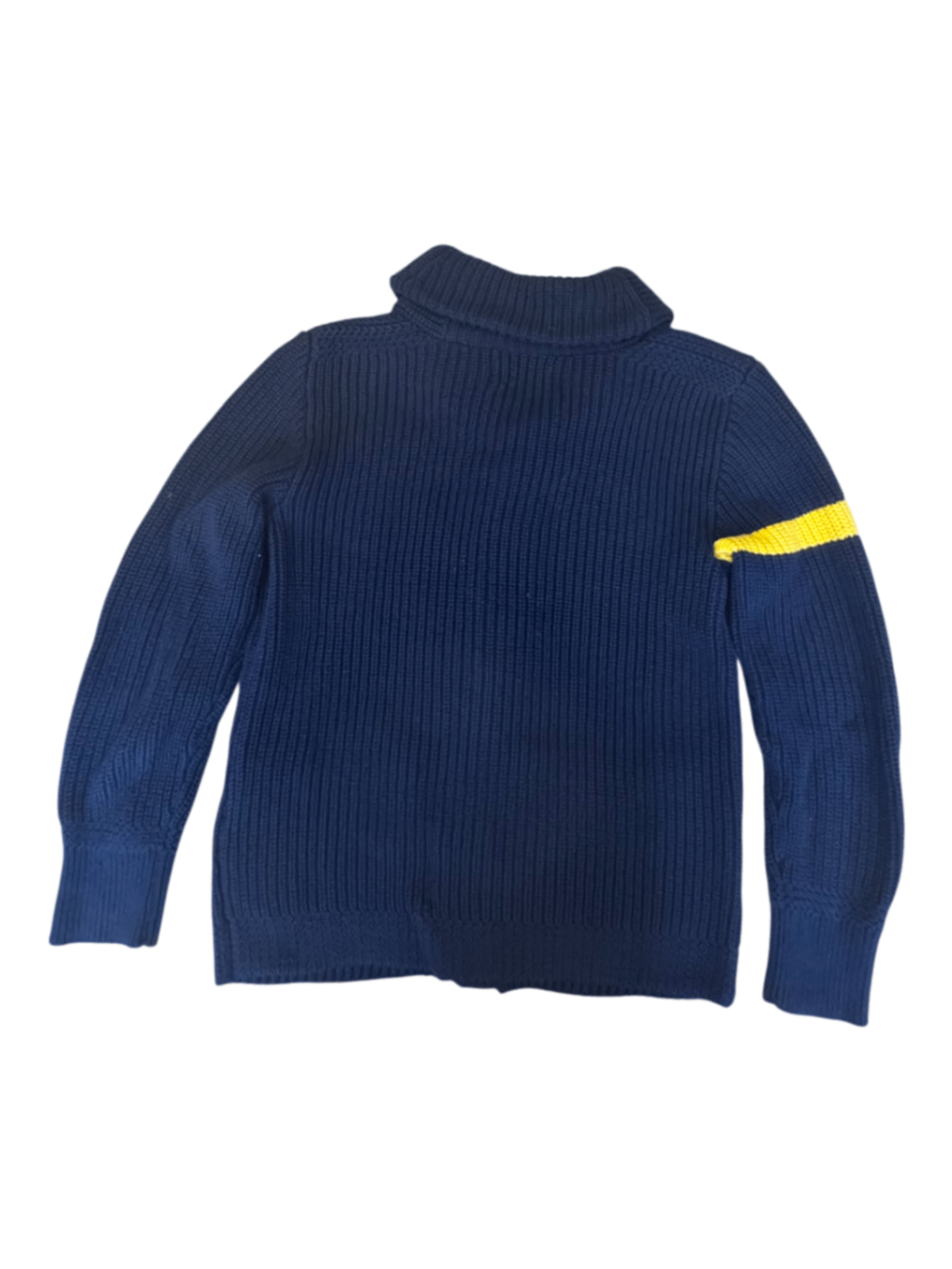 Cardigan mit Schalkragen Dunkelblau mit Nautical Flag Gr.140 | Polo Ralph Lauren