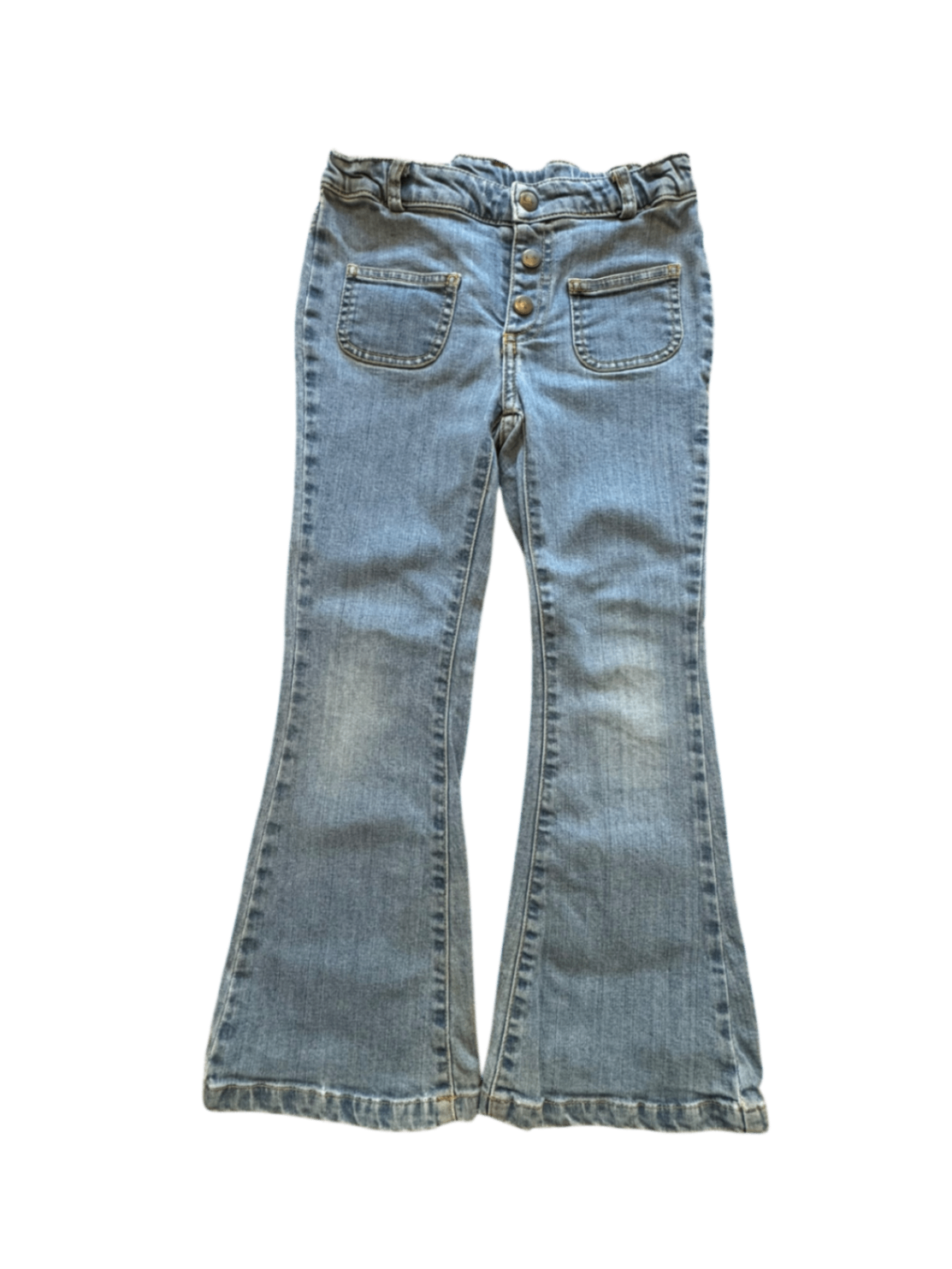 Schlag-Jeans "Christie" Blau Gr.128 | Louis & Louise