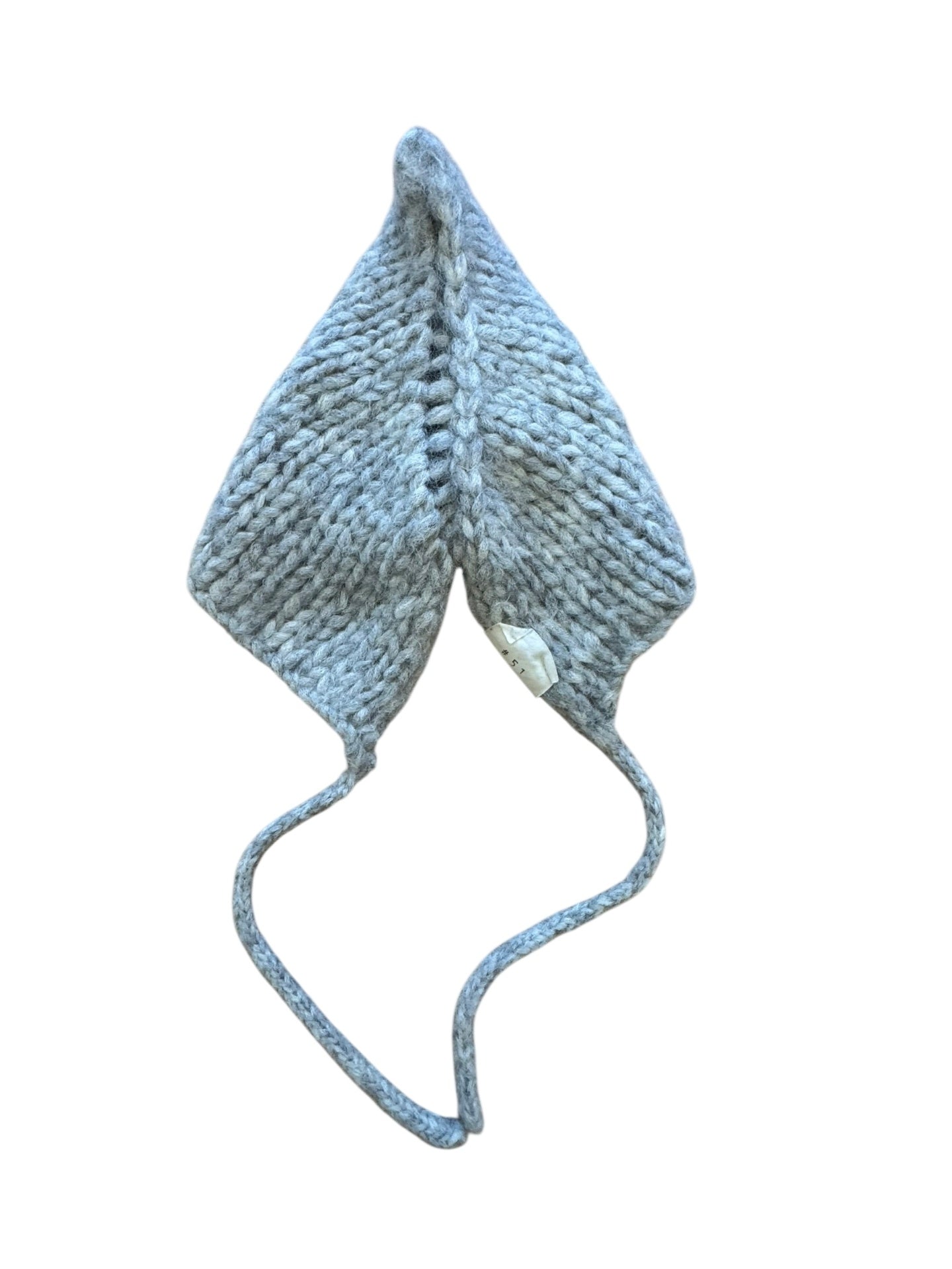 Pixie-Mütze Baby Grau Merinowolle Gr.1 | Album die Famiglia