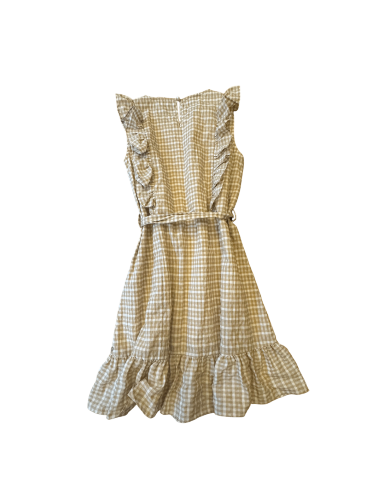 Kleid Beige-Weiß kariert Gr.14 | Scotch R'Belle