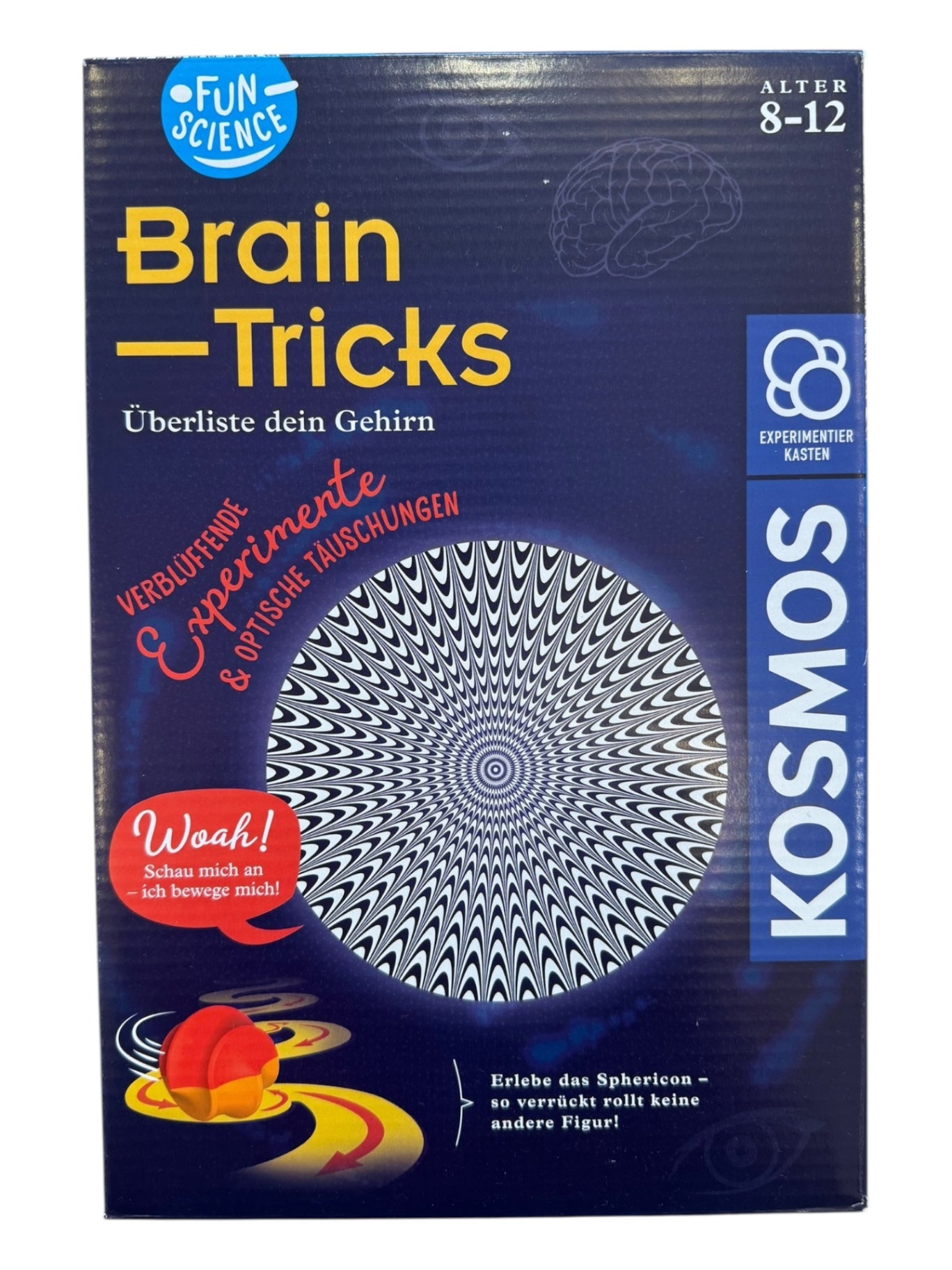 Spiel "Brain Tricks" Experimentierkasten Bunt Gr.ab 3 Jahre | KOSMOS