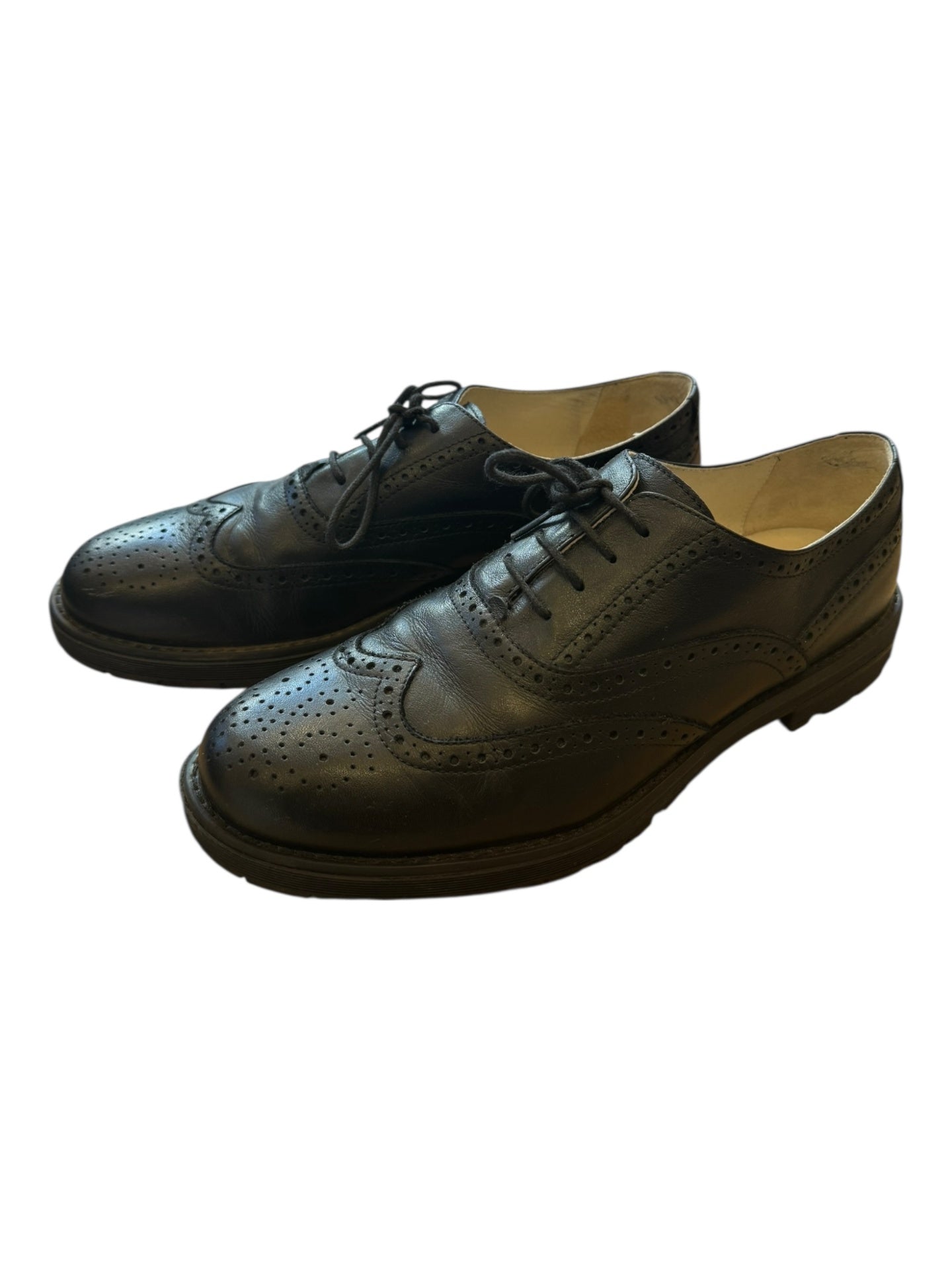 Schnürschuh Budapester Jungs Schwarz Gr.38 | Il Gufo