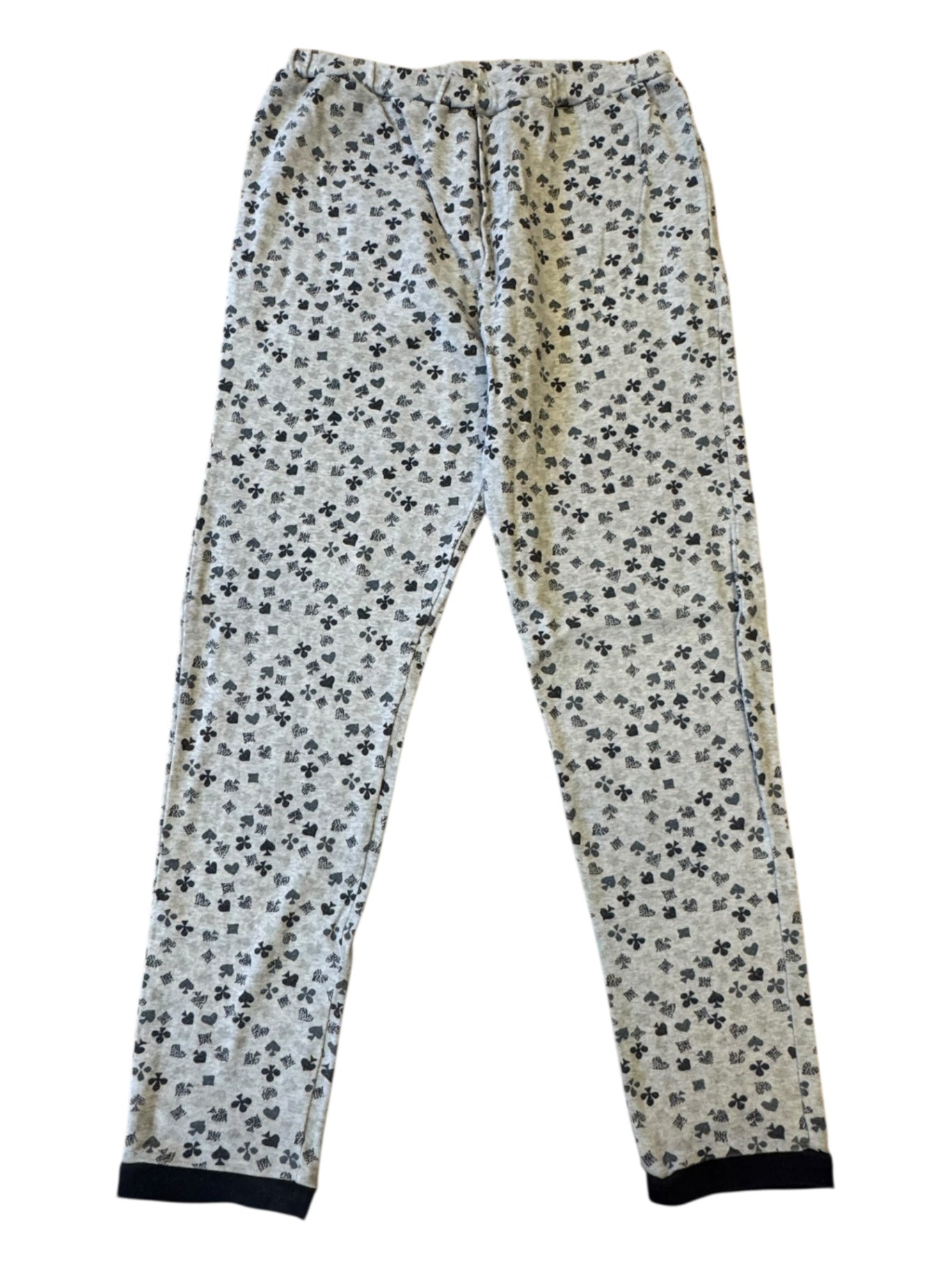 Pyjama Grau mit blauem Muster Gr.10 | Bonpoint