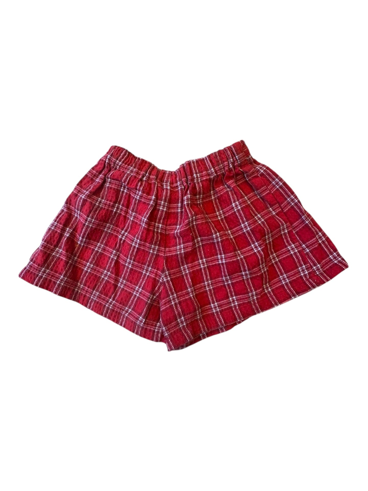 Shorts Rot kariert Gr.92/98 (Label entfernt) | Zara