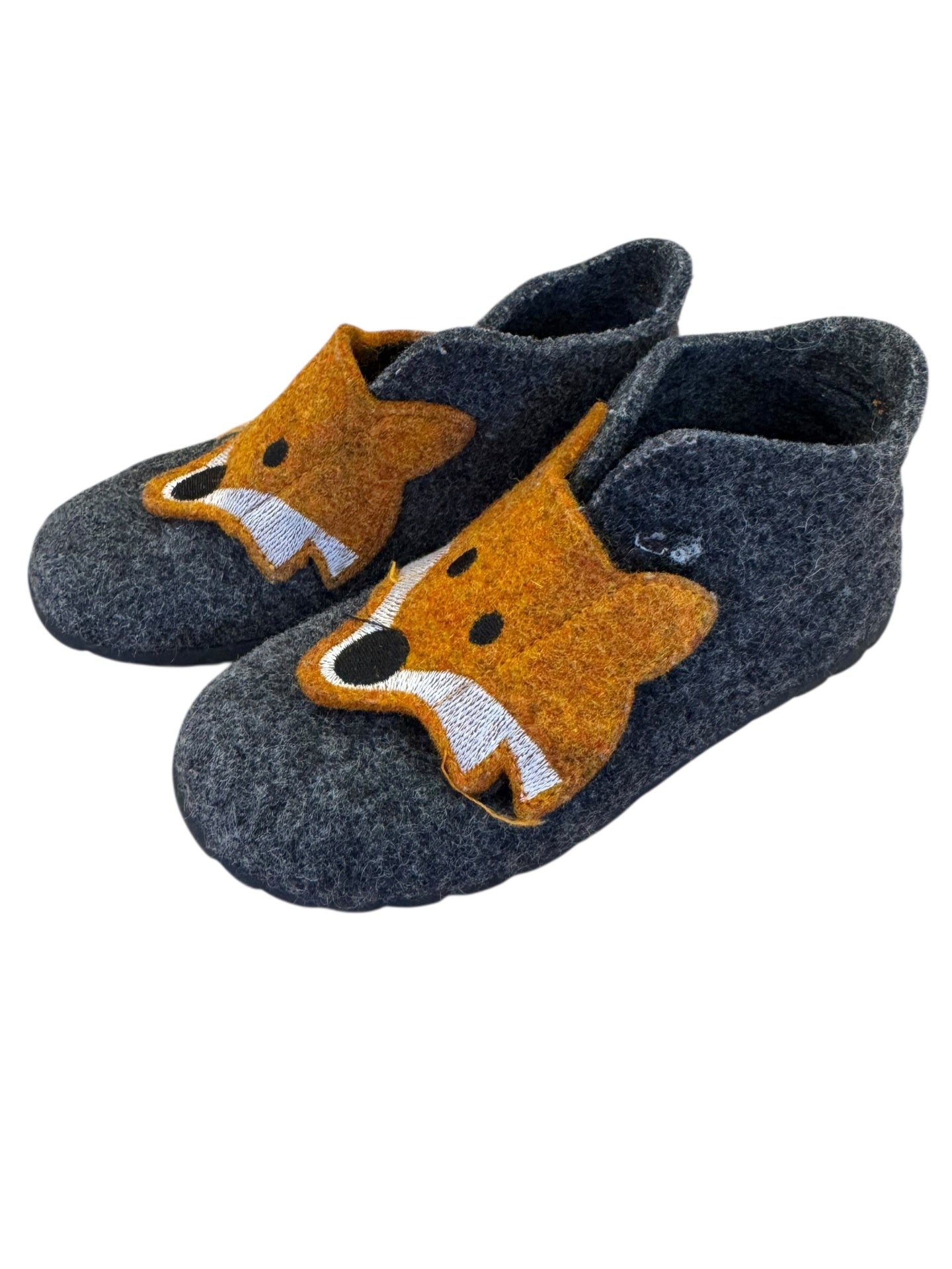 Hausschuhe Grau und Orange Gr.26 | Superfit