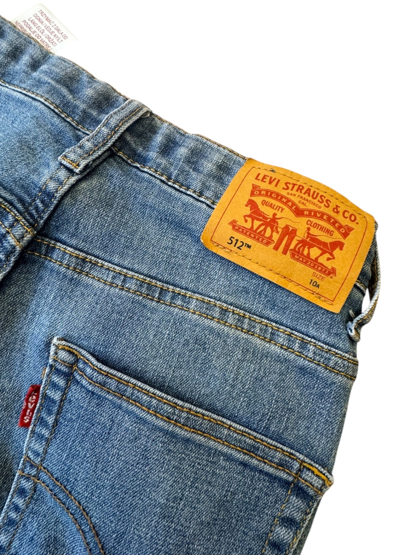 Jeans 512 Blau Gr.10 | Levi's