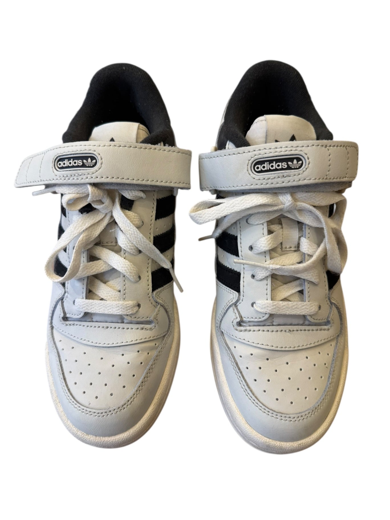 Sneaker Forum Low Weiß mit Schwarz Gr.38 | Adidas