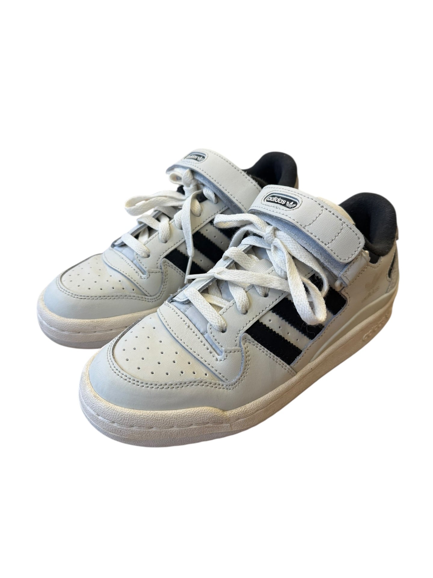 Sneaker Forum Low Weiß mit Schwarz Gr.38 | Adidas