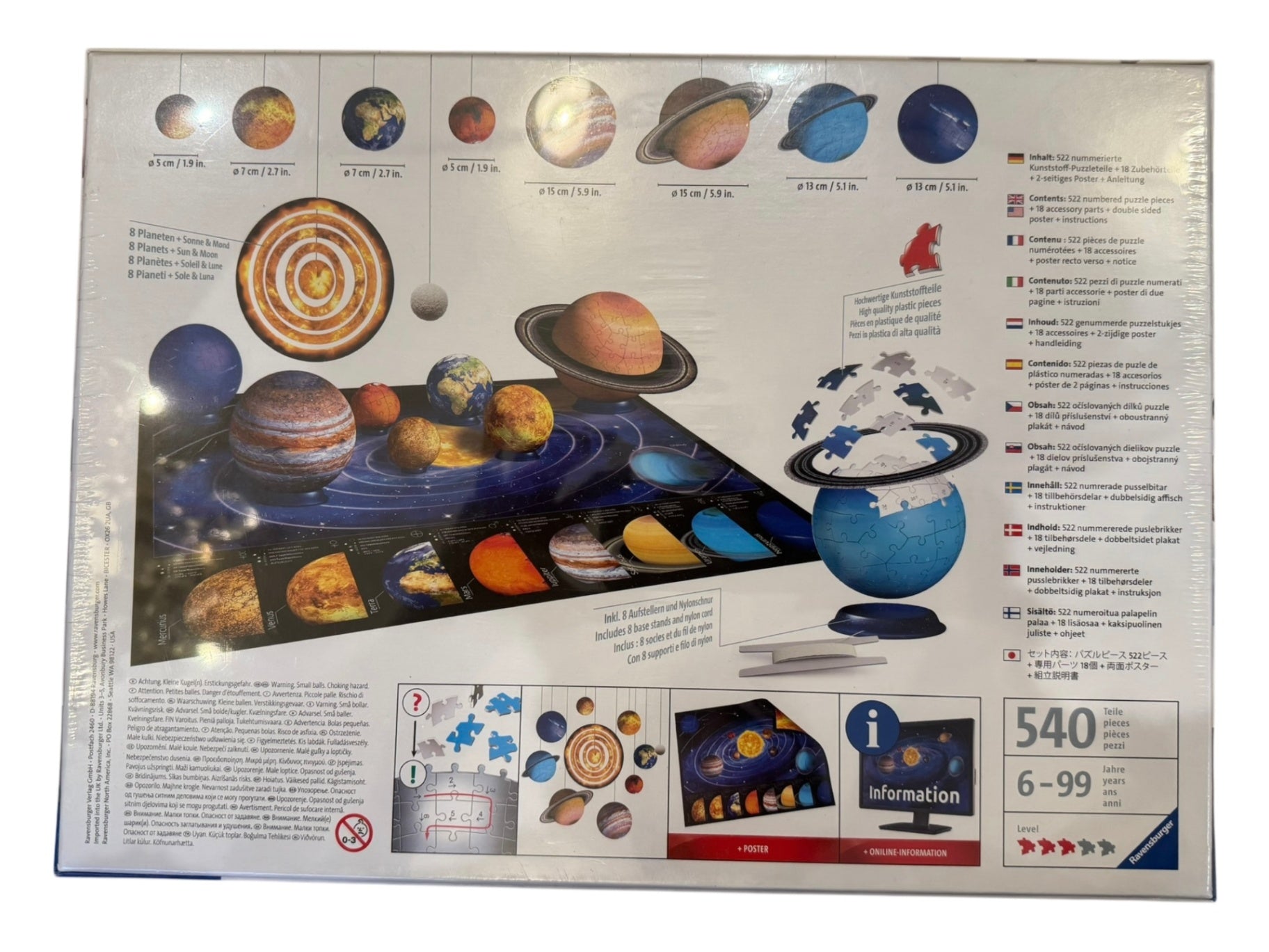 3D Puzzle "Planeten-System" | Ravensburger