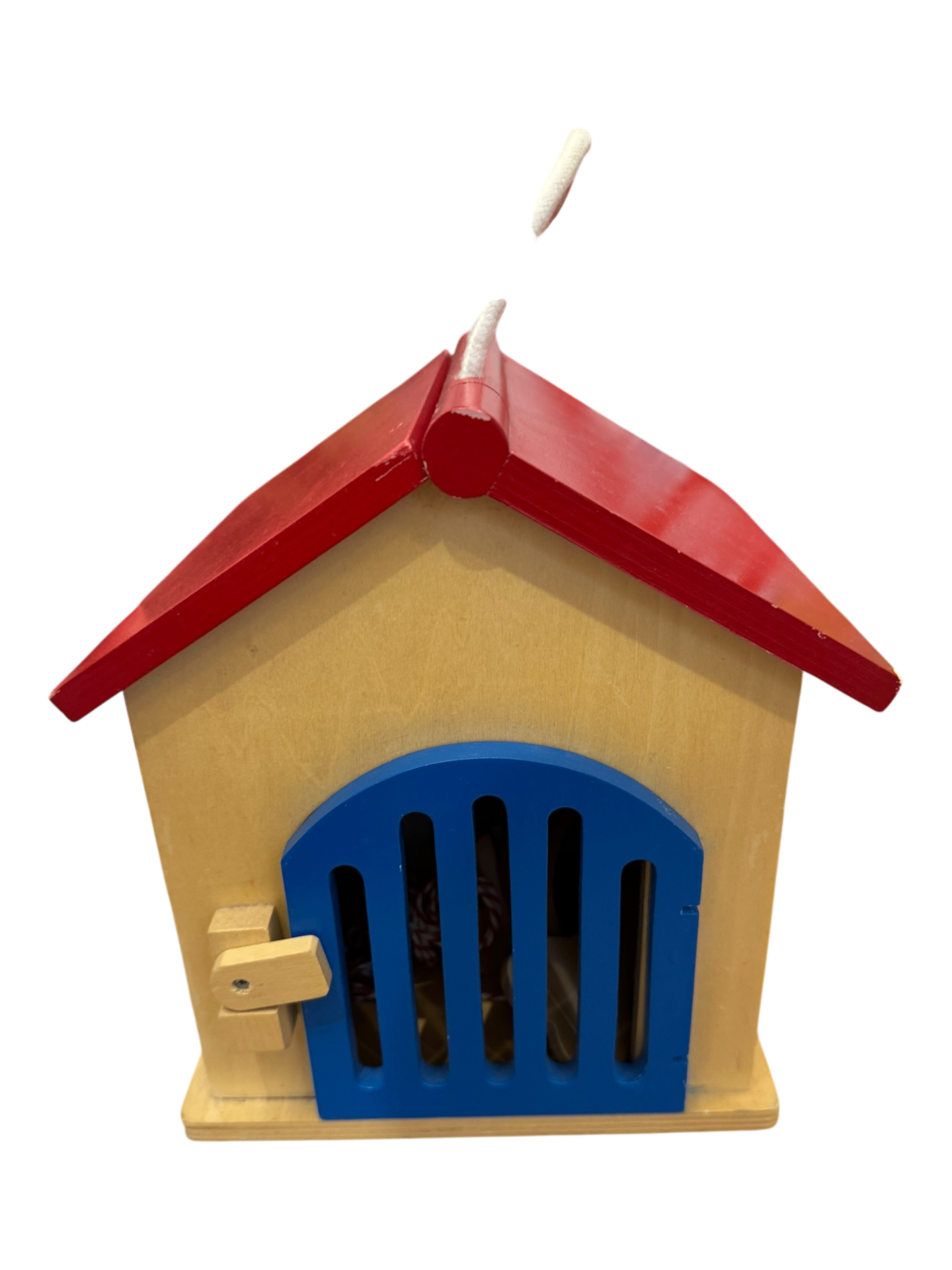 Hundehütte Holz "Small Foot" Bunt (Gelb, Rot, Blau) Gr. | Legler