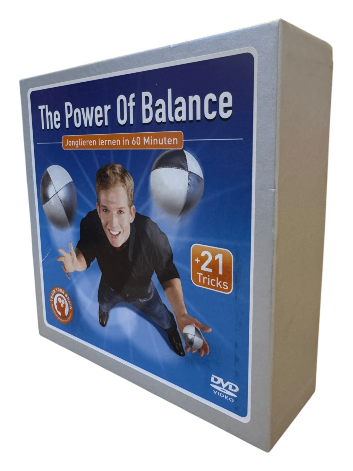 Spiel "The Power Of Balance" Blau, Weiß, Orange, Schwarz Gr. | pro idee