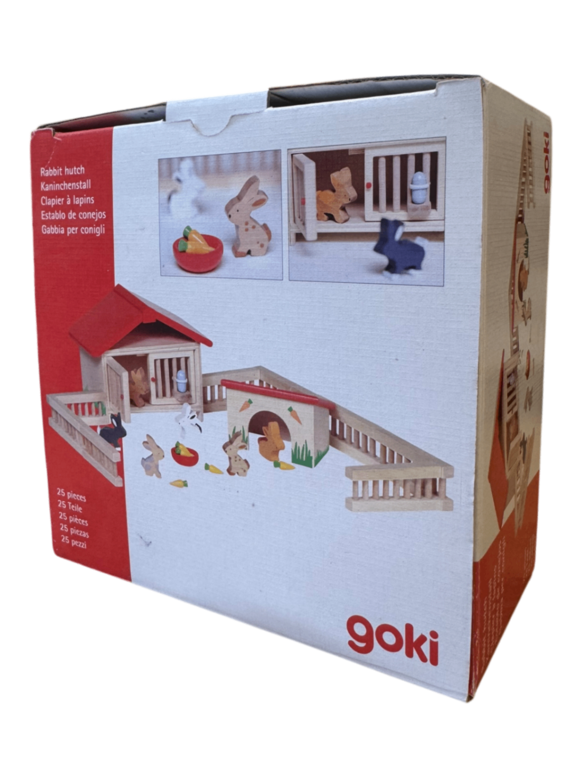 Kaninchen Stall 25 Teile | Goki