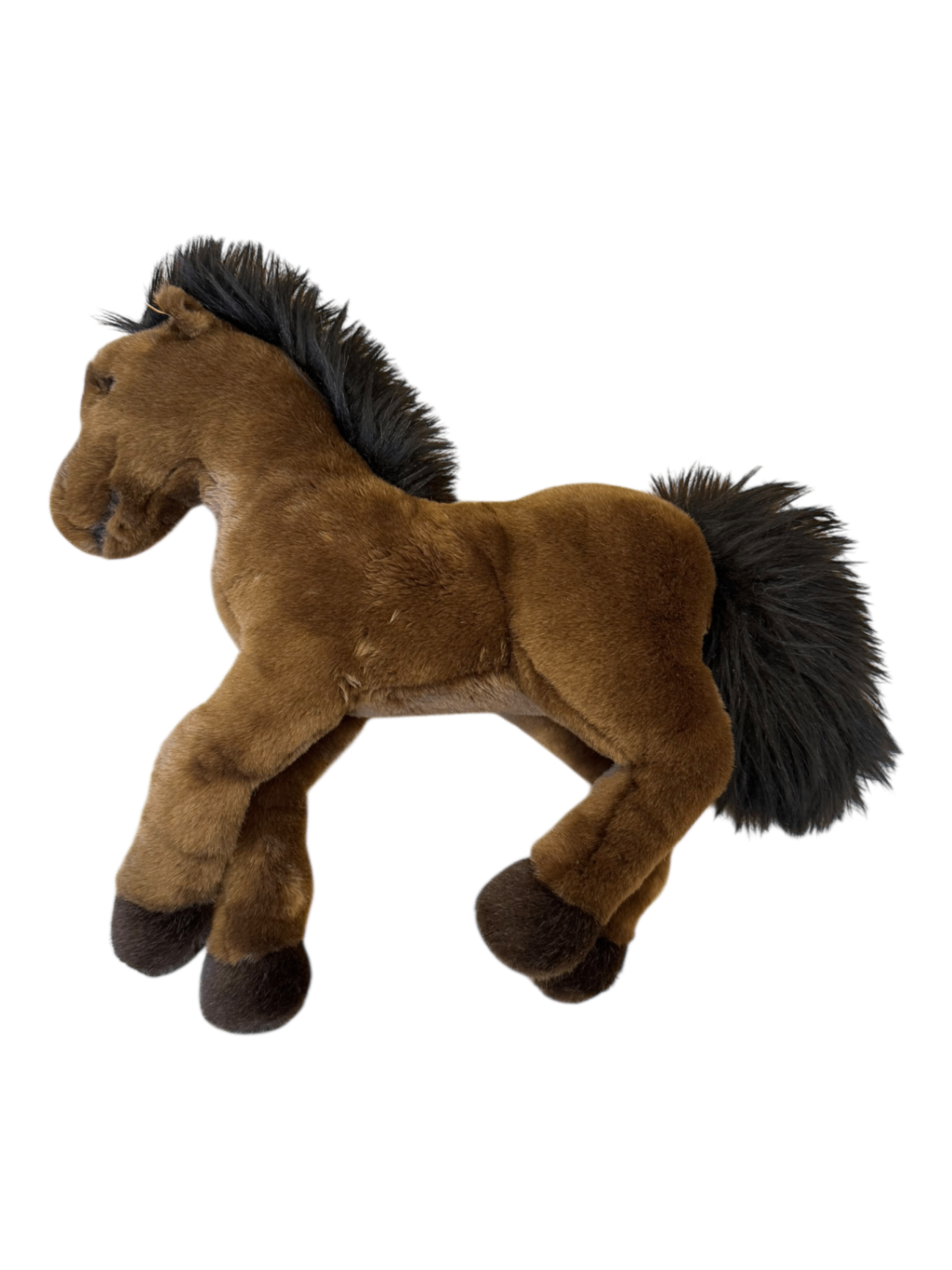 Stofftier "Hanno" Hannoveraner liegend Braun Gr.35cm | Steiff