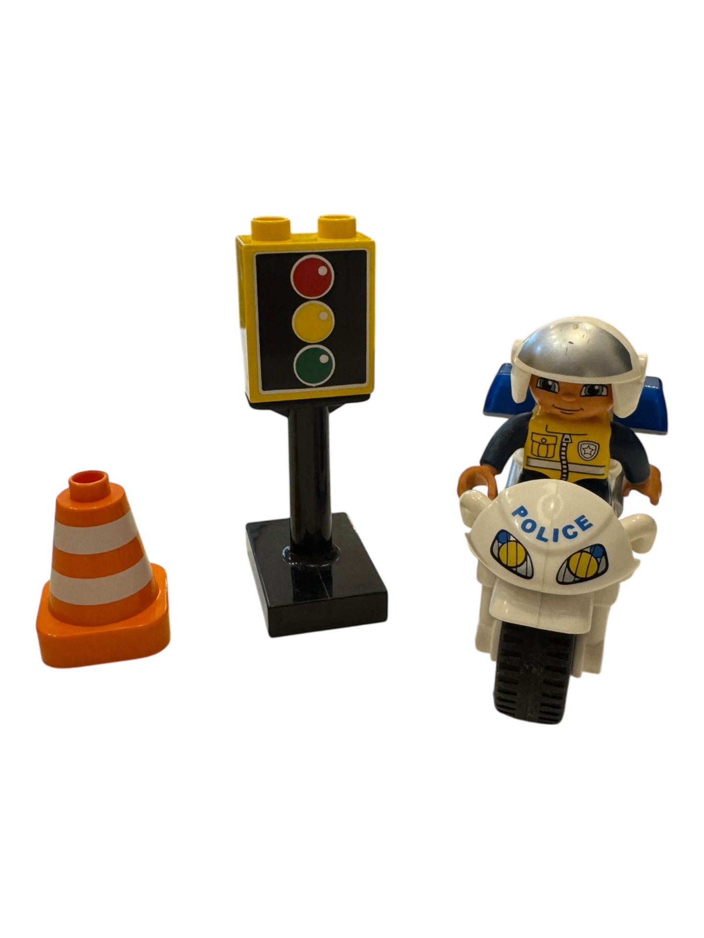 Motorradpolizist Set 5678 Bunt Gr. | Duplo