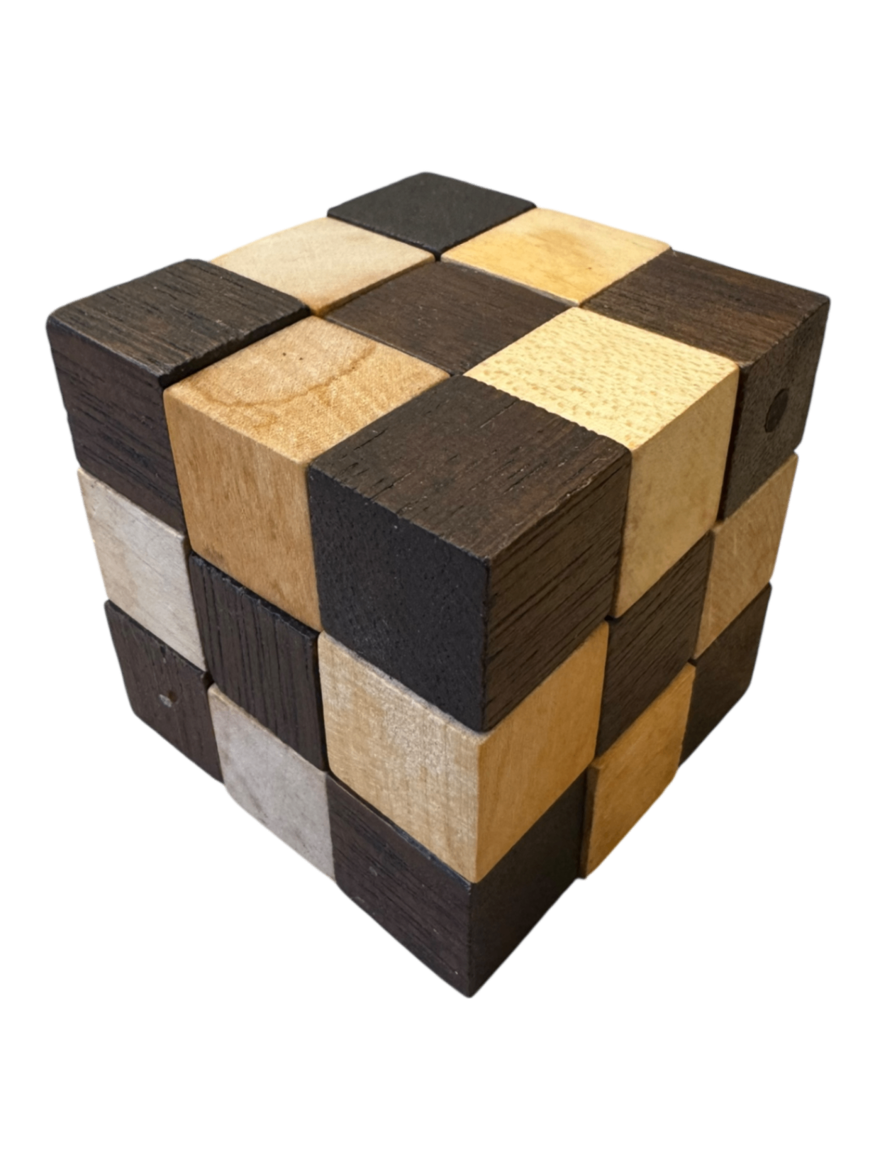 Snake Cube Schlangenwürfel Holz Denkspiel Mod. 350170 Gr. | Engelhart