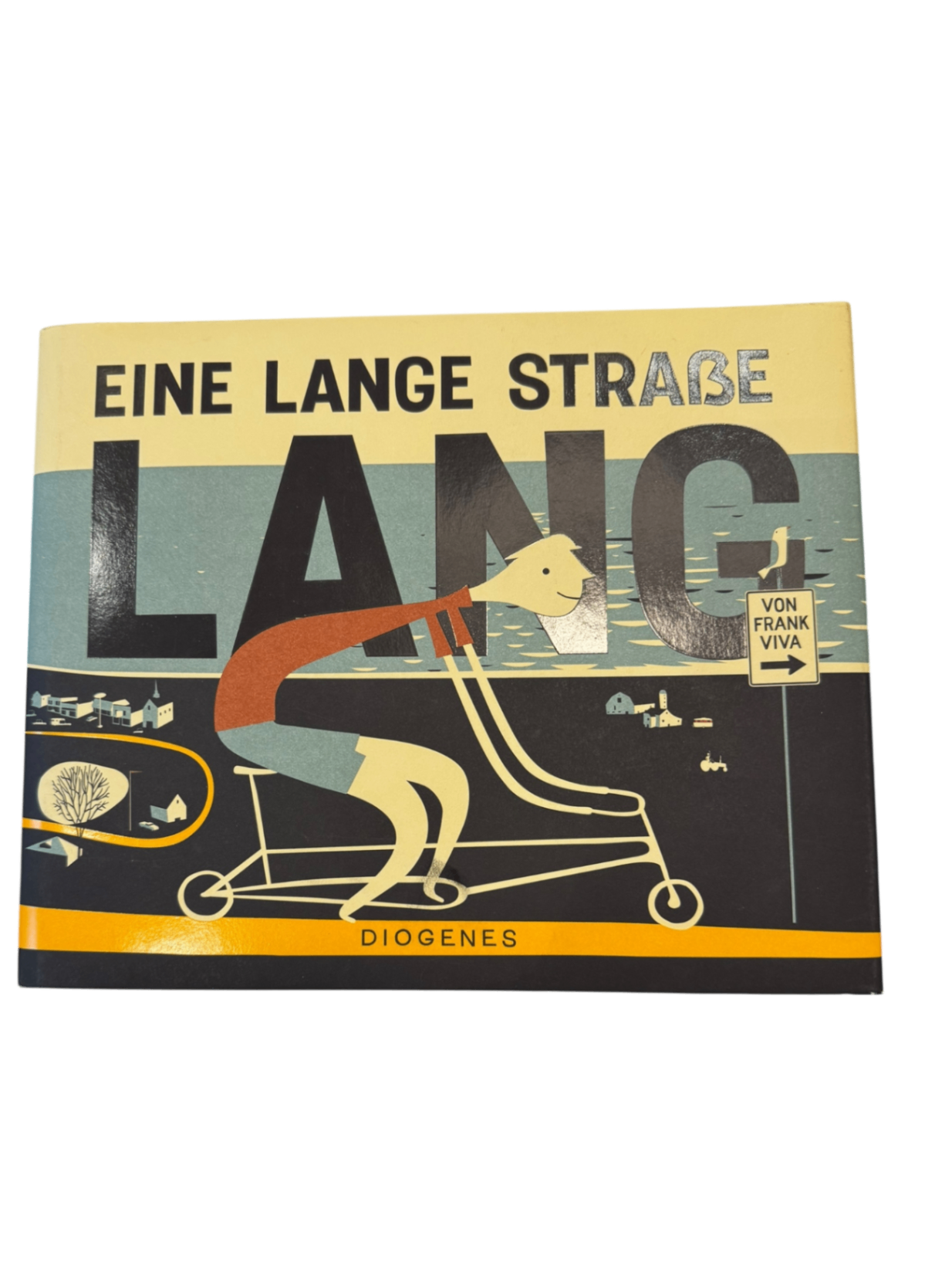 Buch "Eine Straße lang" Gelb, Grau, Schwarz Gr. | Diogenes