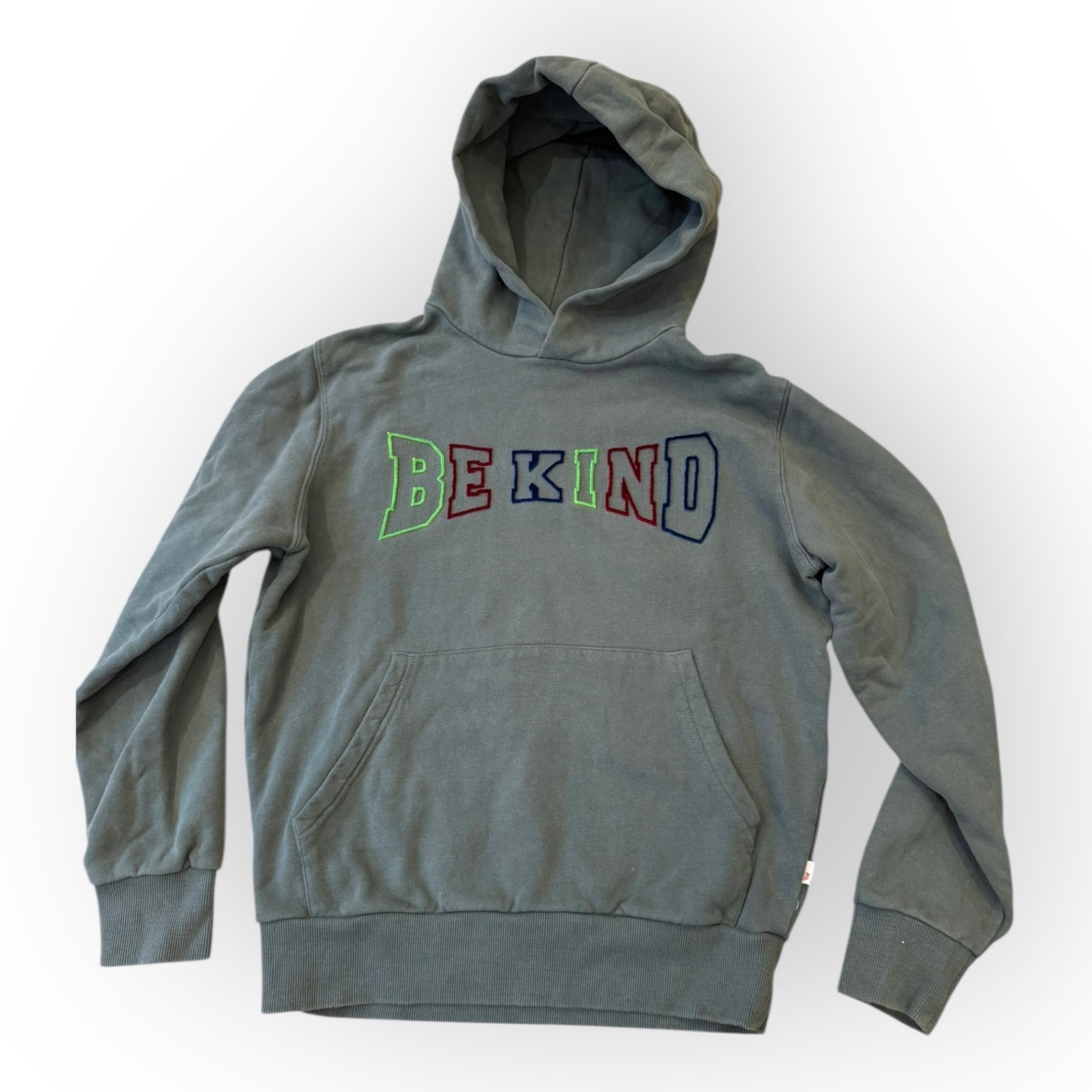 Hoodie olivgrün Gr.152 | AO76