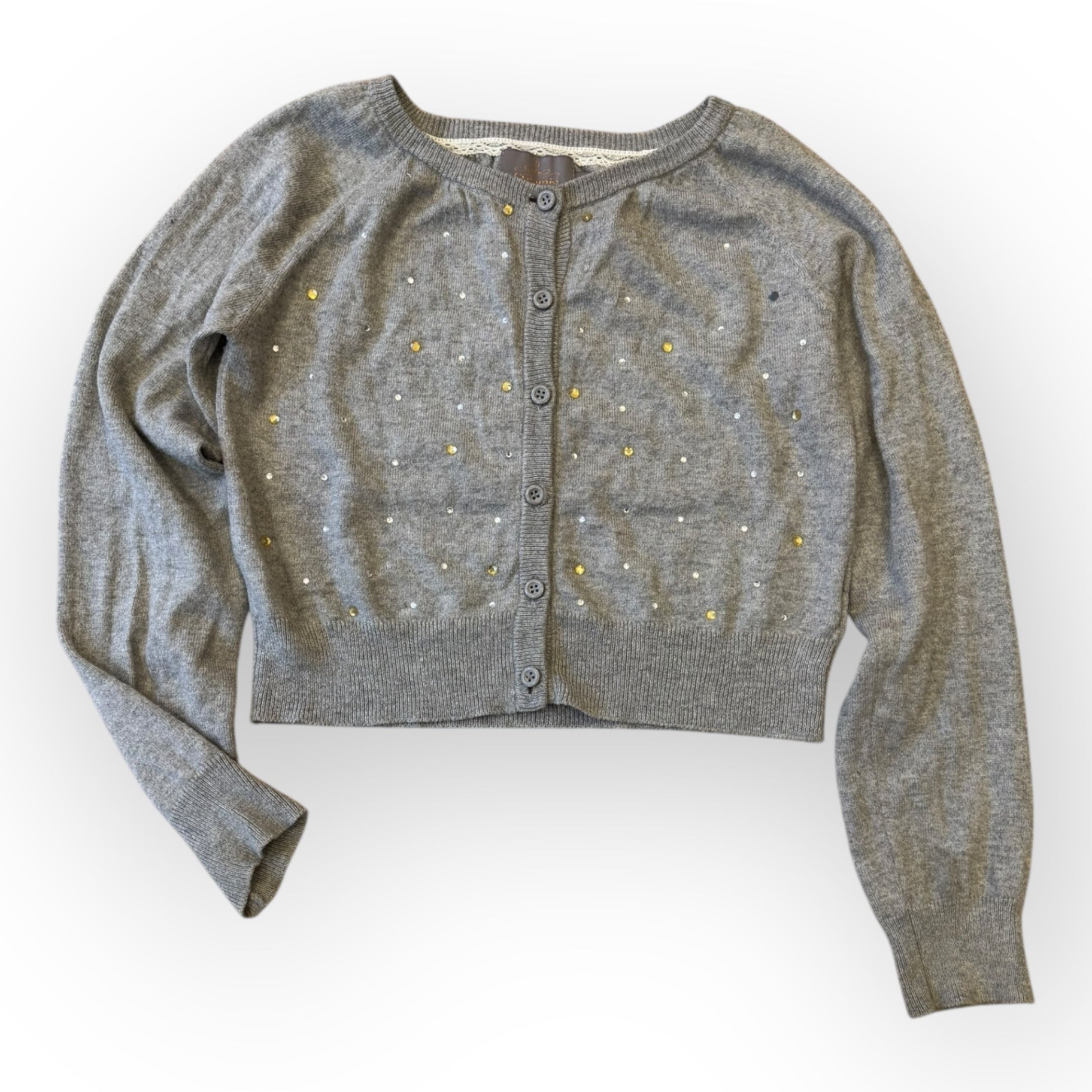 Cardigan Grau Gr.140 | Creamie